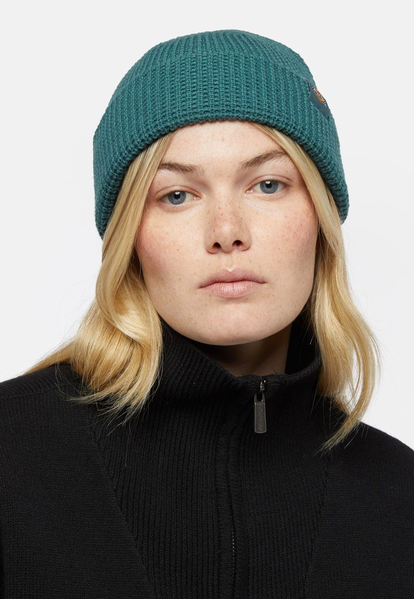 Dickies - Woodworth Waffle Lincoln Green - Beanie | Neutral-Image