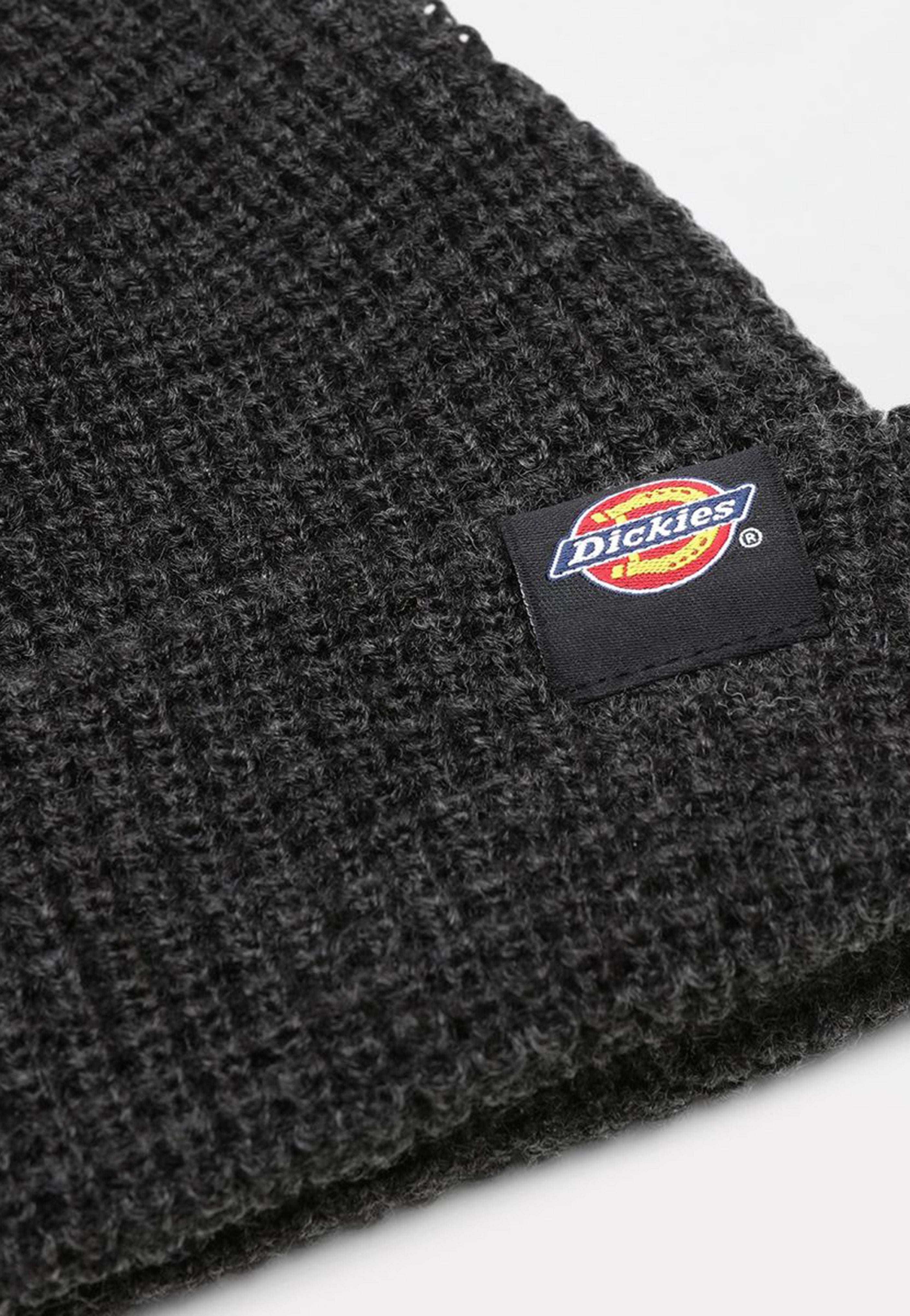 Dickies - Woodworth Waffle Black - Beanie | Neutral-Image