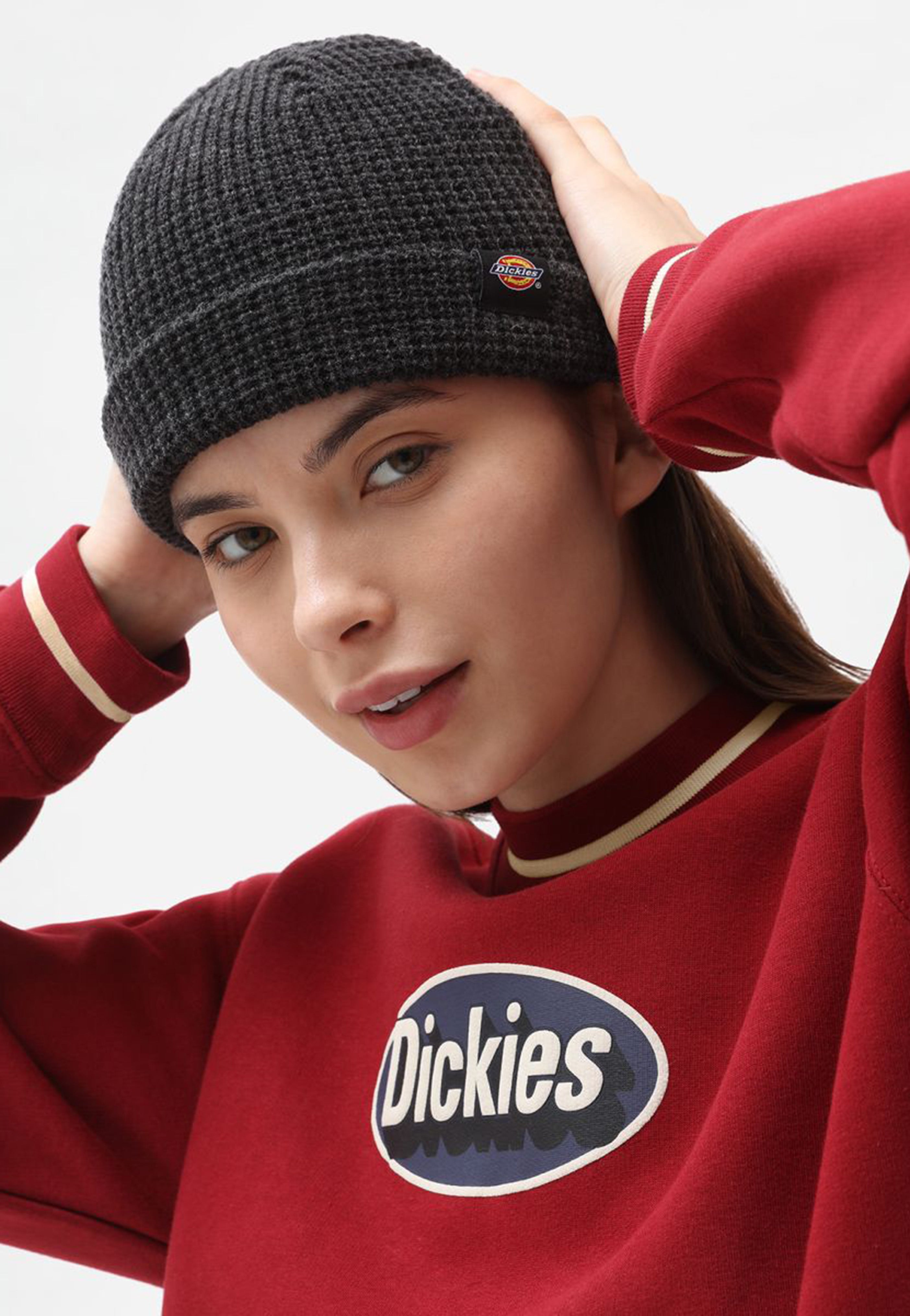 Dickies - Woodworth Waffle Black - Beanie | Neutral-Image