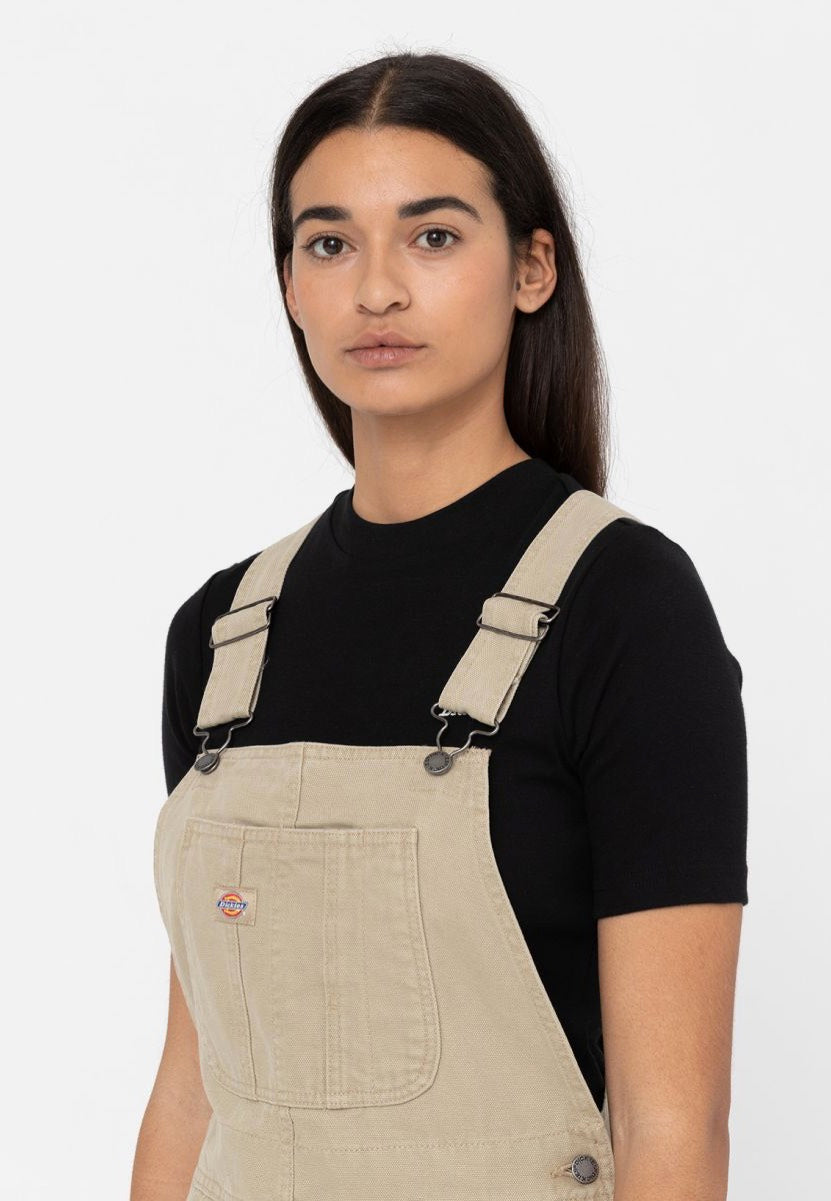 Dickies - Duck Canvas Bib W Desert Sand - Dungarees | Women-Image