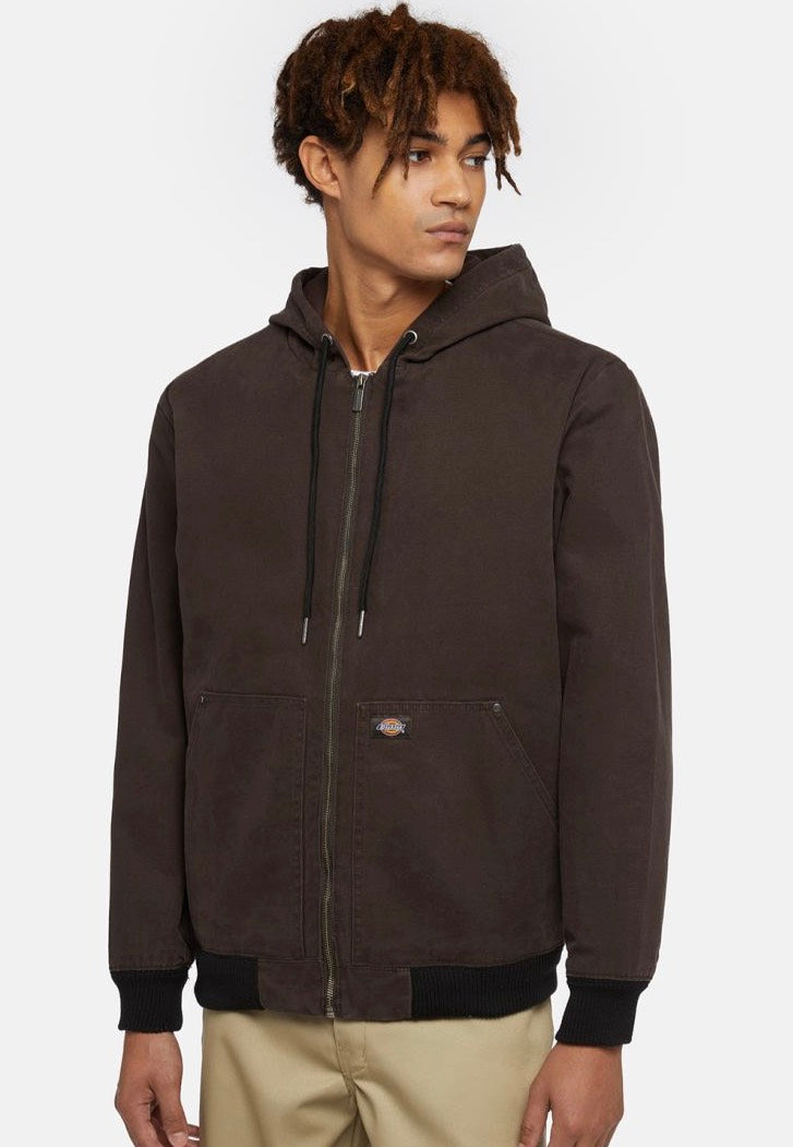 Dickies - Hooded Dark Brown - Jacket | Men-Image