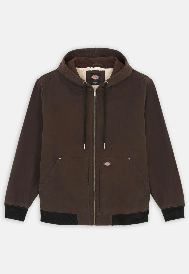 Dickies - Hooded Dark Brown - Jacket | Men-Image