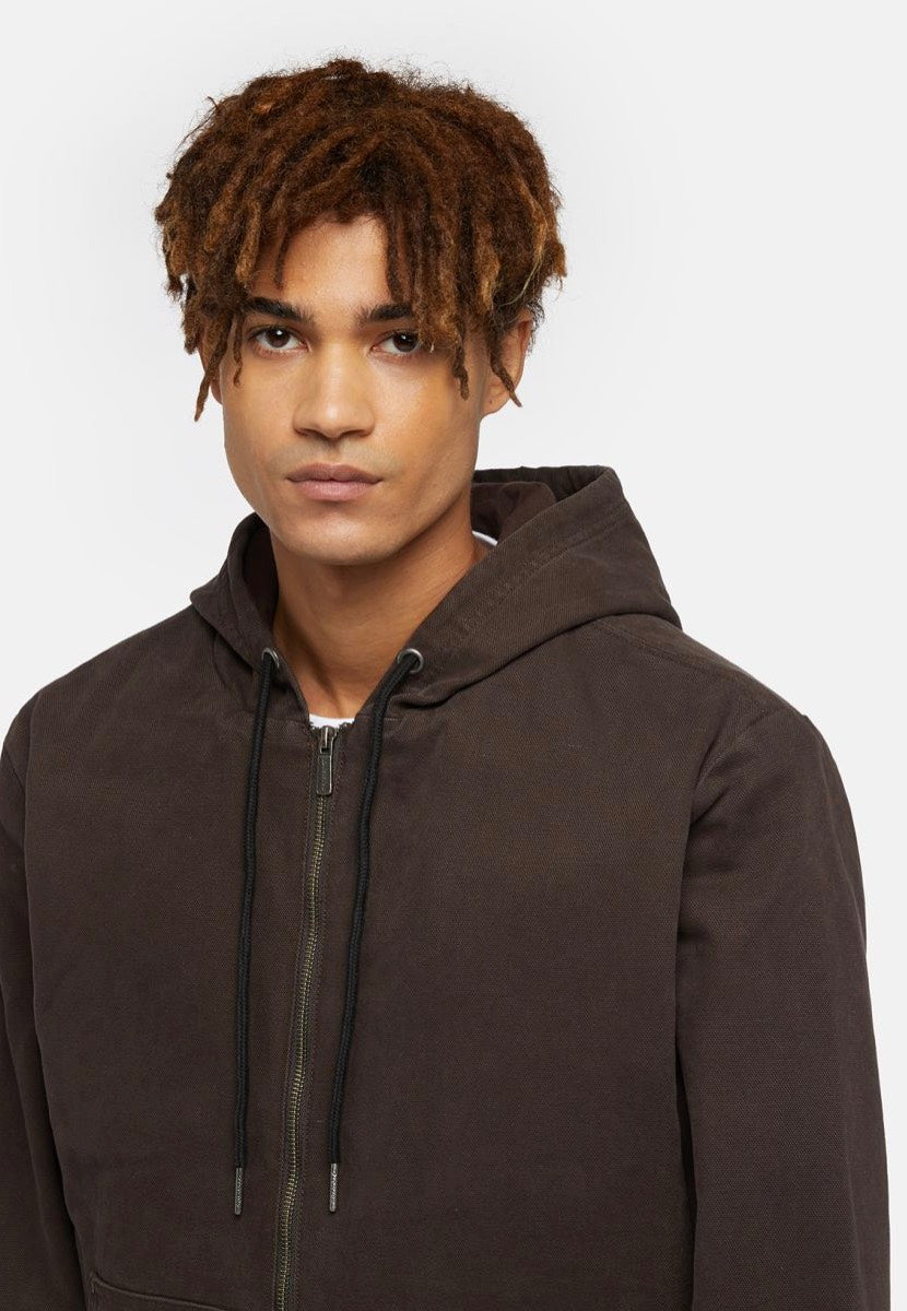 Dickies - Hooded Dark Brown - Jacket | Men-Image