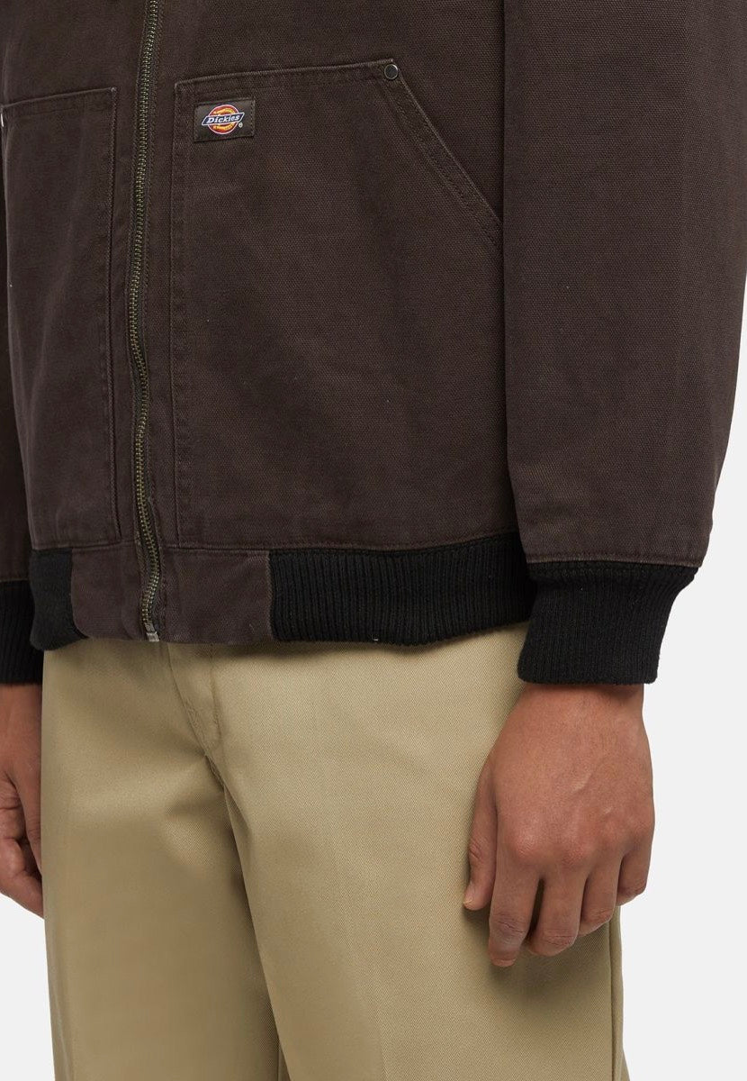 Dickies - Hooded Dark Brown - Jacket | Men-Image