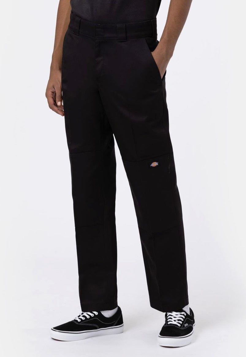 Dickies - Slim Straight Double Knee Black - Pants | Men-Image