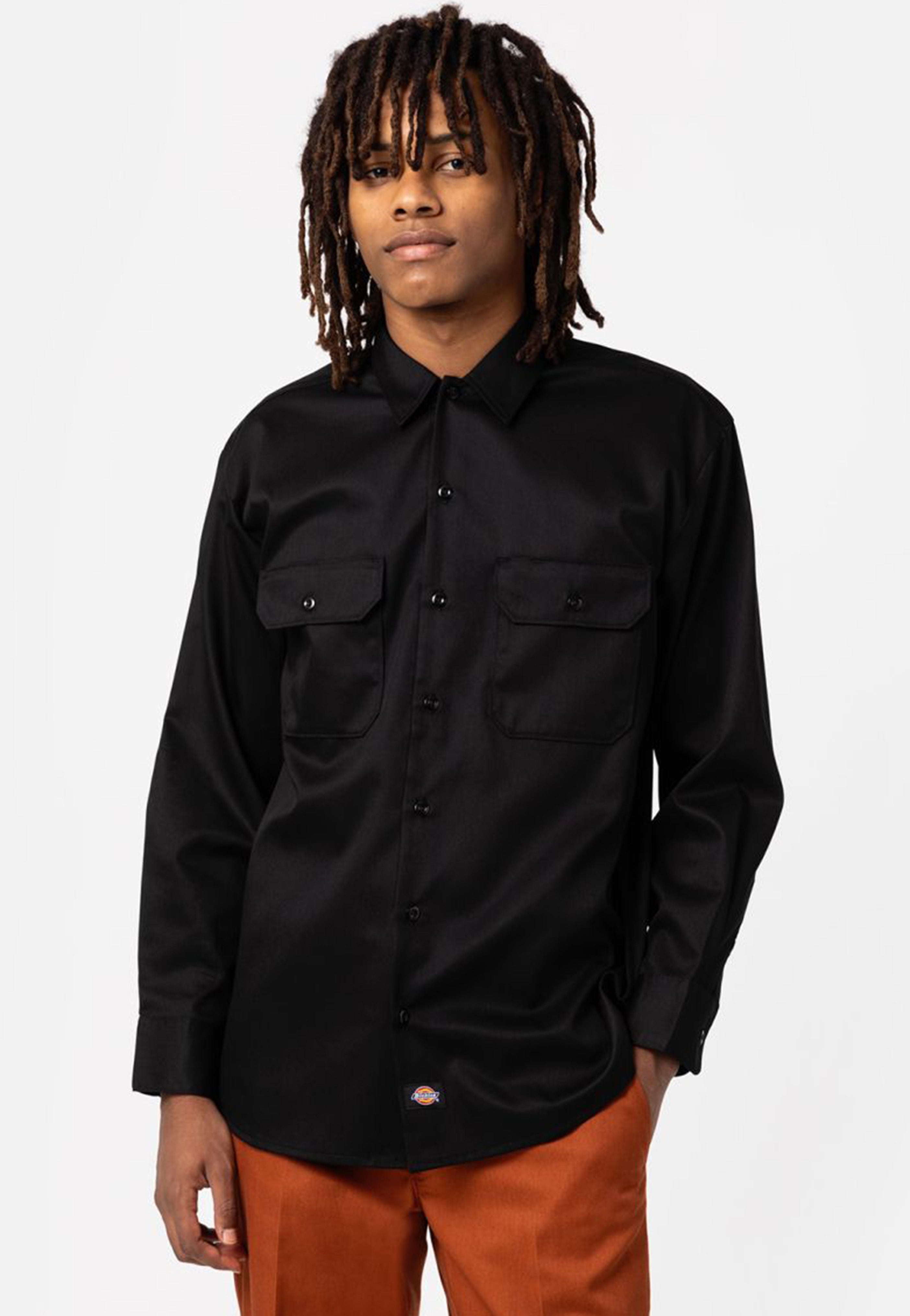 Dickies - Work Shirt Black - Shirt | Men-Image