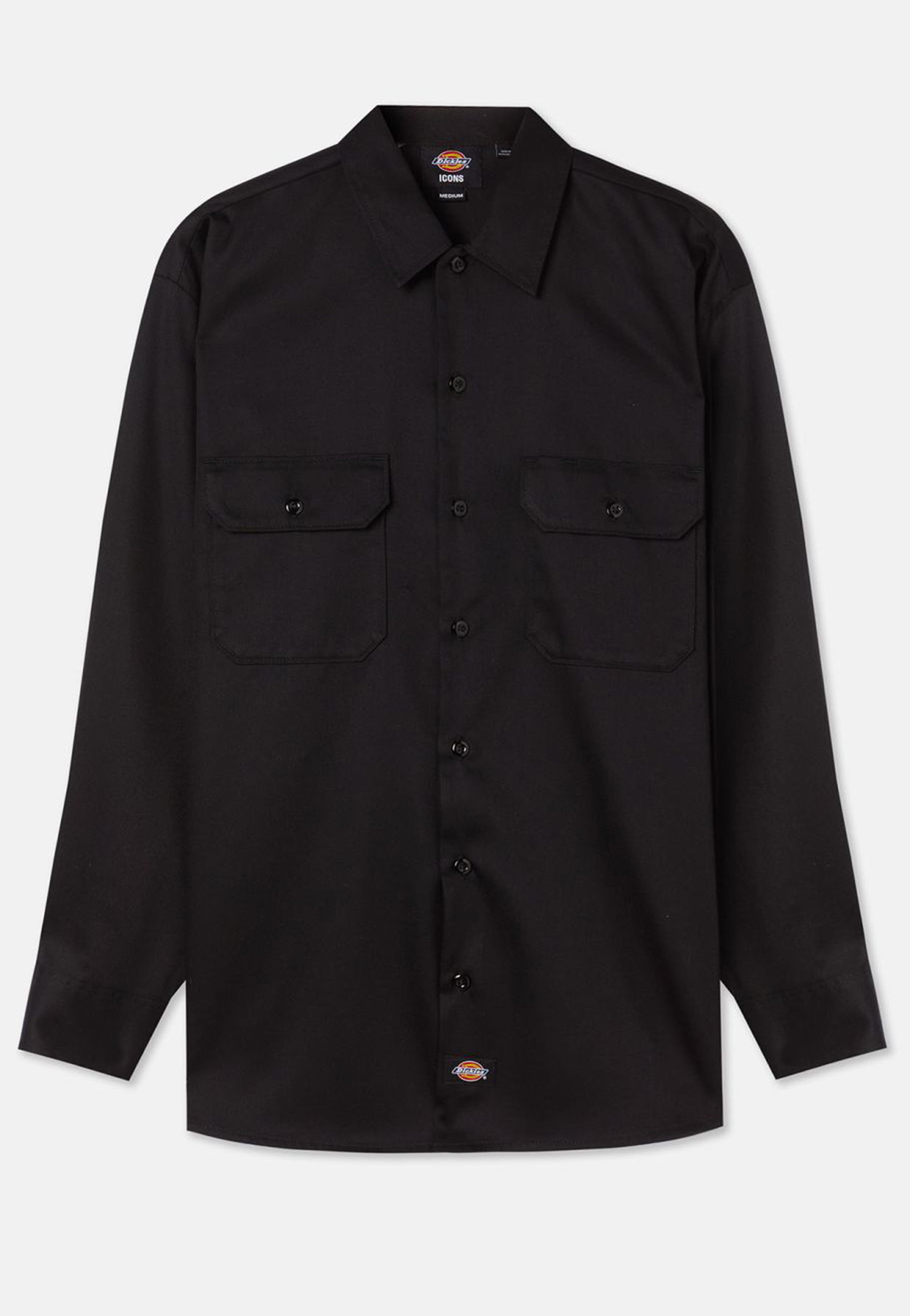 Dickies - Work Shirt Black - Shirt | Men-Image