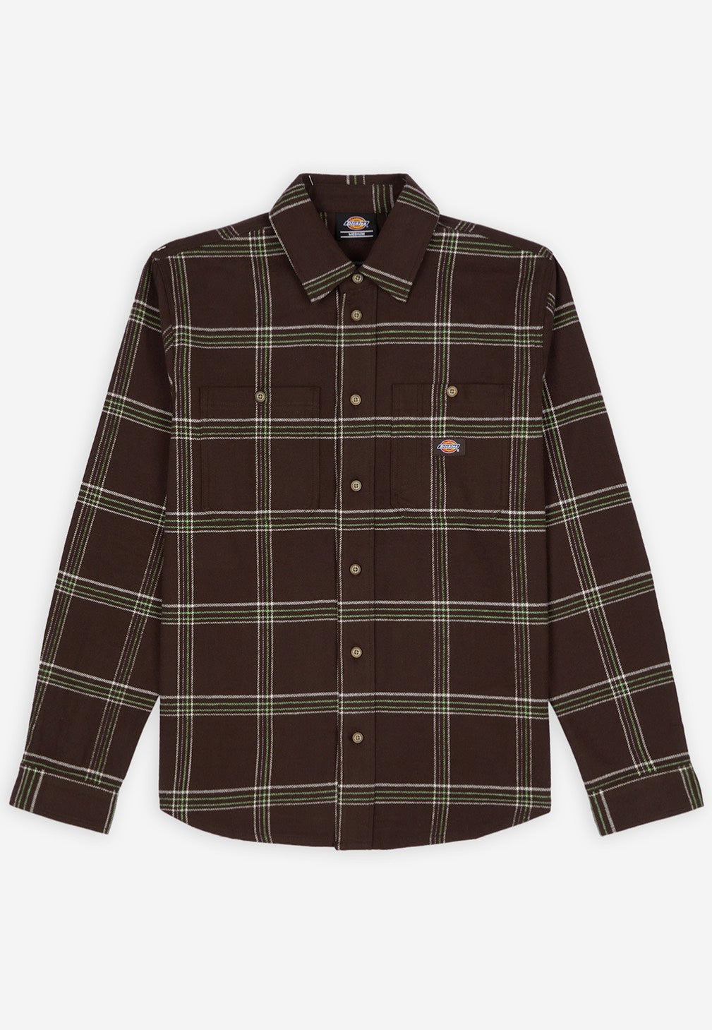 Dickies - Warrenton Dark Brown - Shirt | Men-Image