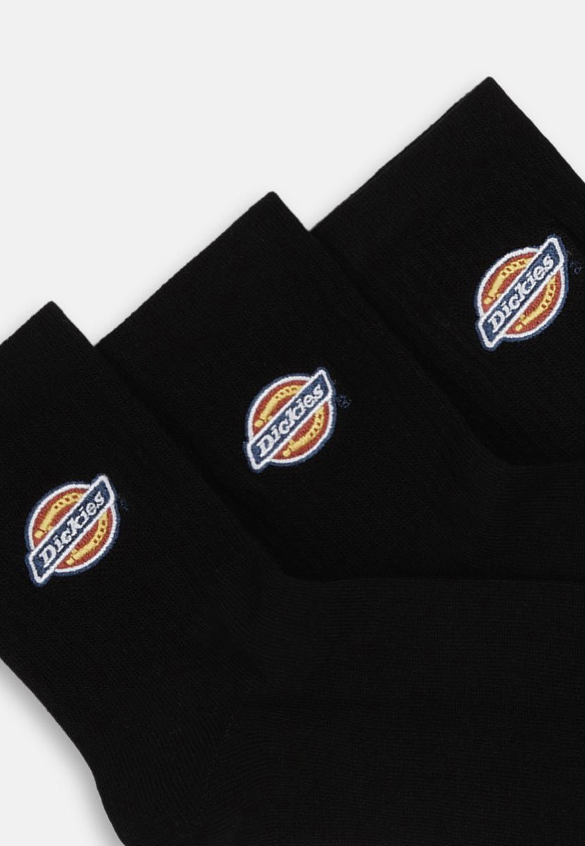 Dickies - Valley Grove Mid Black - Socks | Neutral-Image