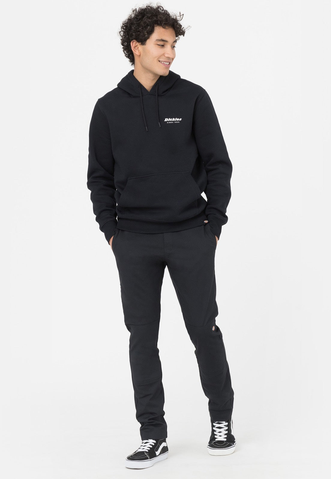 Dickies - Slim Skinny Double Knee Black - Pants | Men-Image