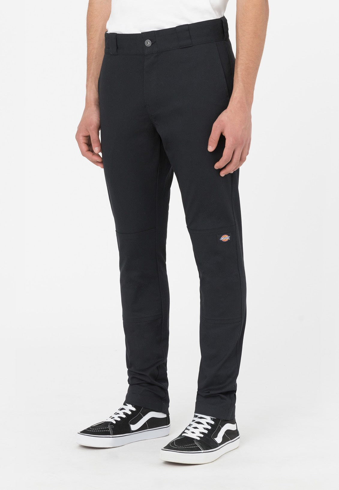 Dickies - Slim Skinny Double Knee Black - Pants | Men-Image