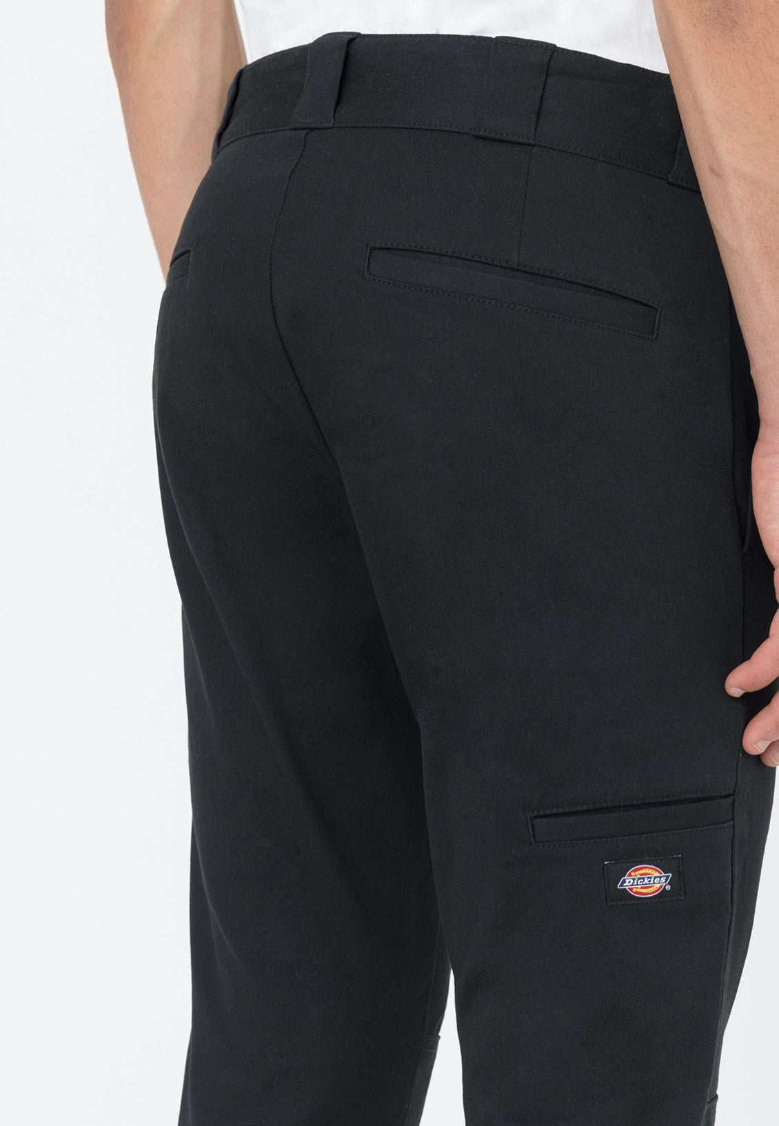 Dickies - Slim Skinny Double Knee Black - Pants | Men-Image