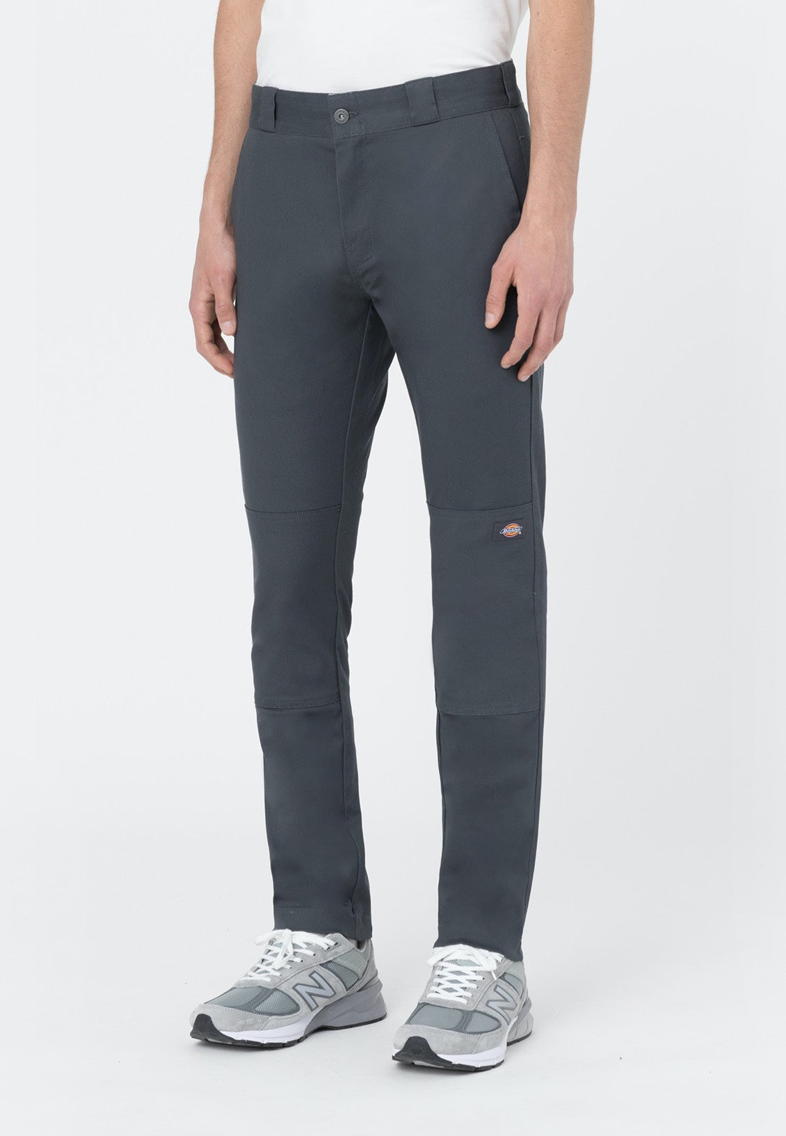 Dickies - Slim Skinny Double Knee Charcoal Grey - Pants | Men-Image