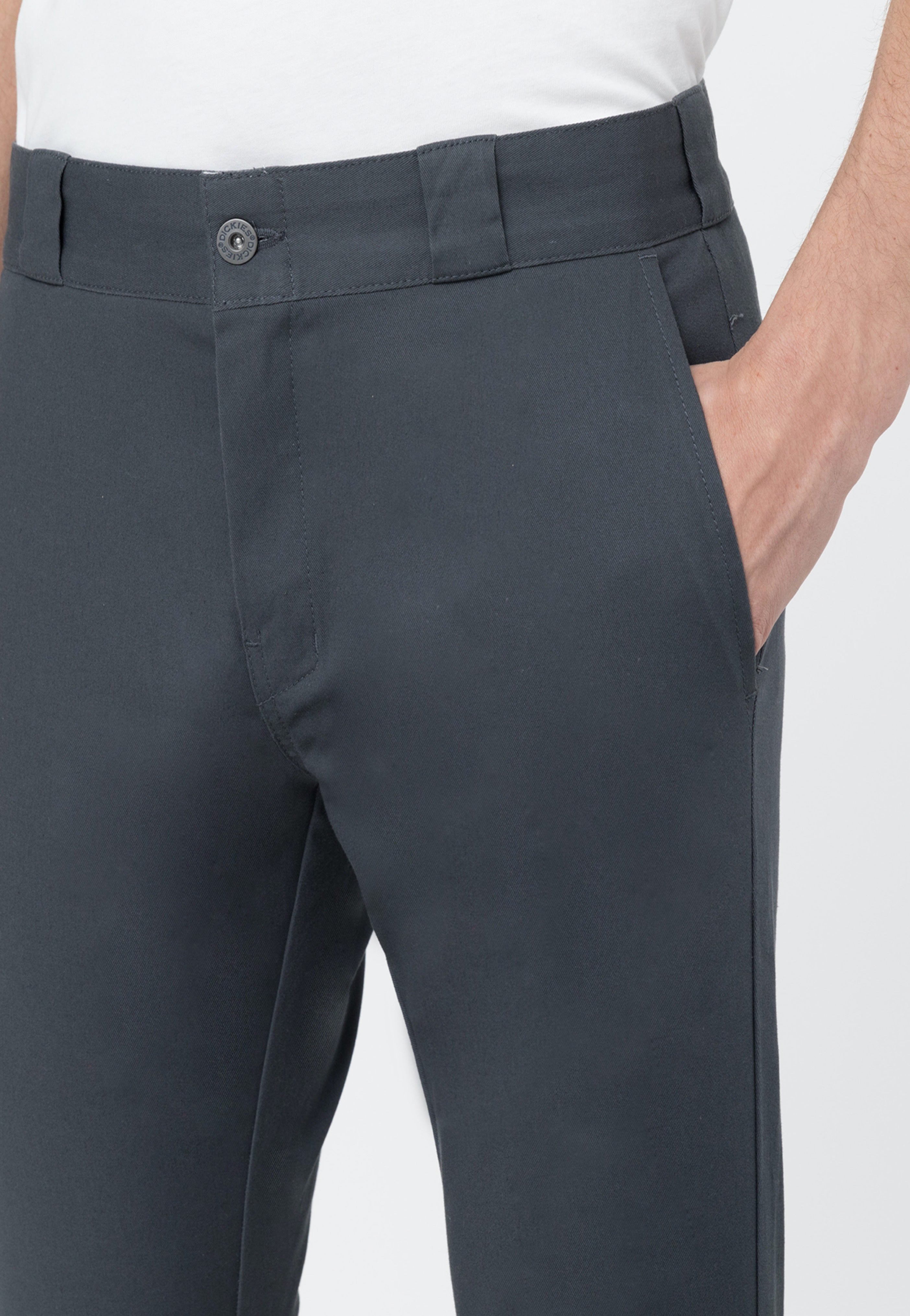 Dickies - Slim Skinny Double Knee Charcoal Grey - Pants | Men-Image