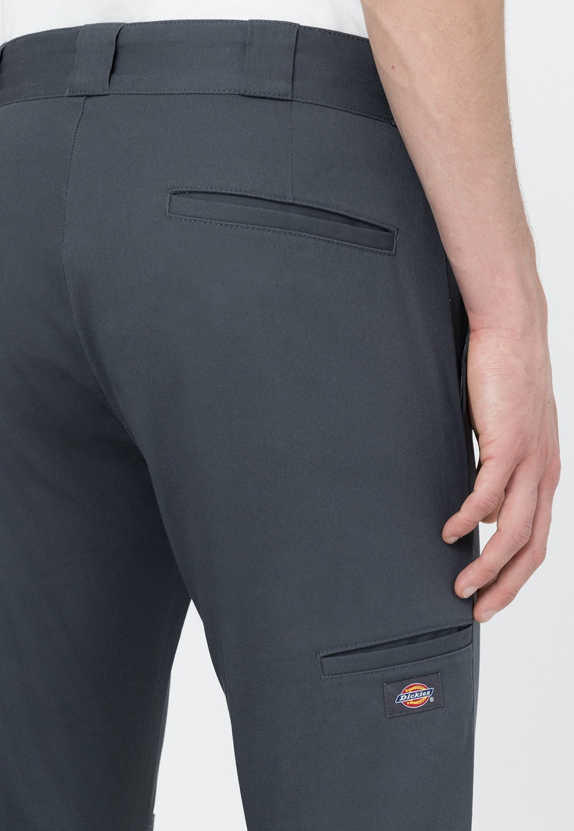 Dickies - Slim Skinny Double Knee Charcoal Grey - Pants | Men-Image