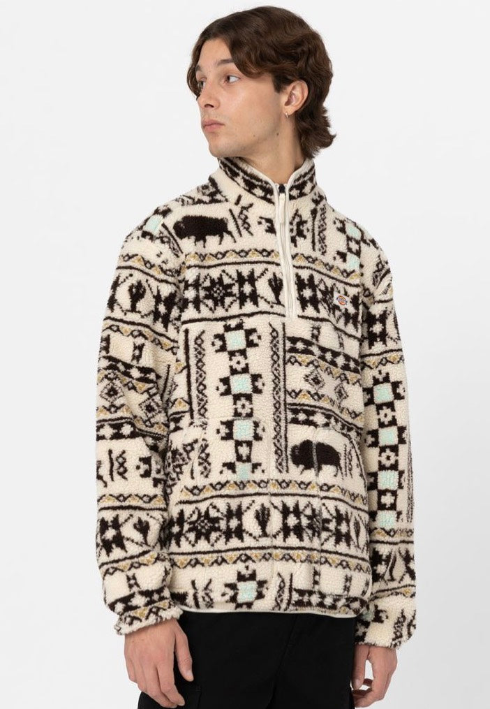 Dickies - Hays Quarter Zip Nordic Aop Light - Pullover | Men-Image