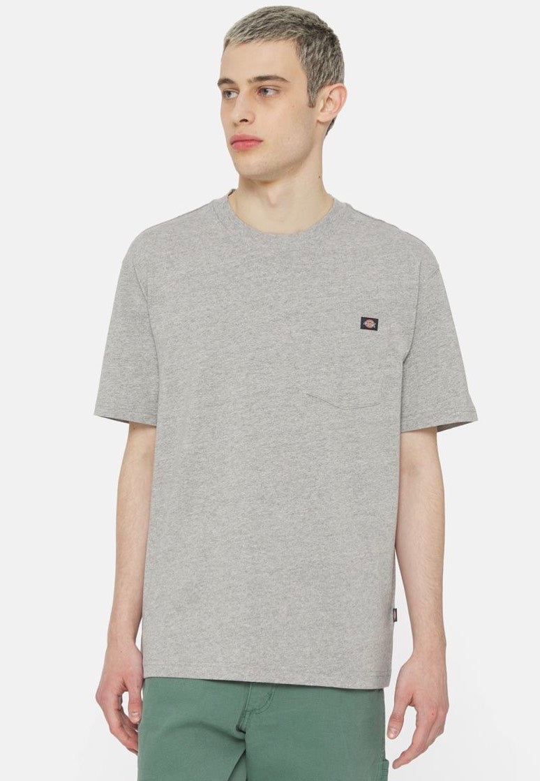 Dickies - Luray Pocket Grey Melange - T-Shirt | Men-Image