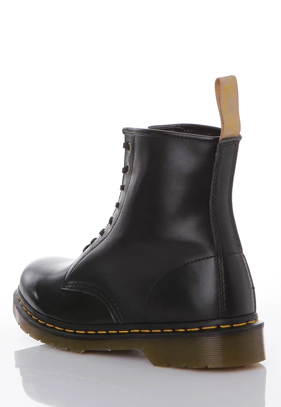 Dr. Martens - Vegan 1460 Black Felix Rub Off - Shoes | Men-Image