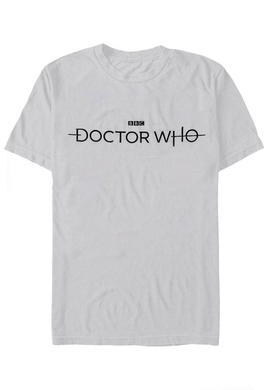 Doctor Who - Logo Grey - T-Shirt | Neutral-Image