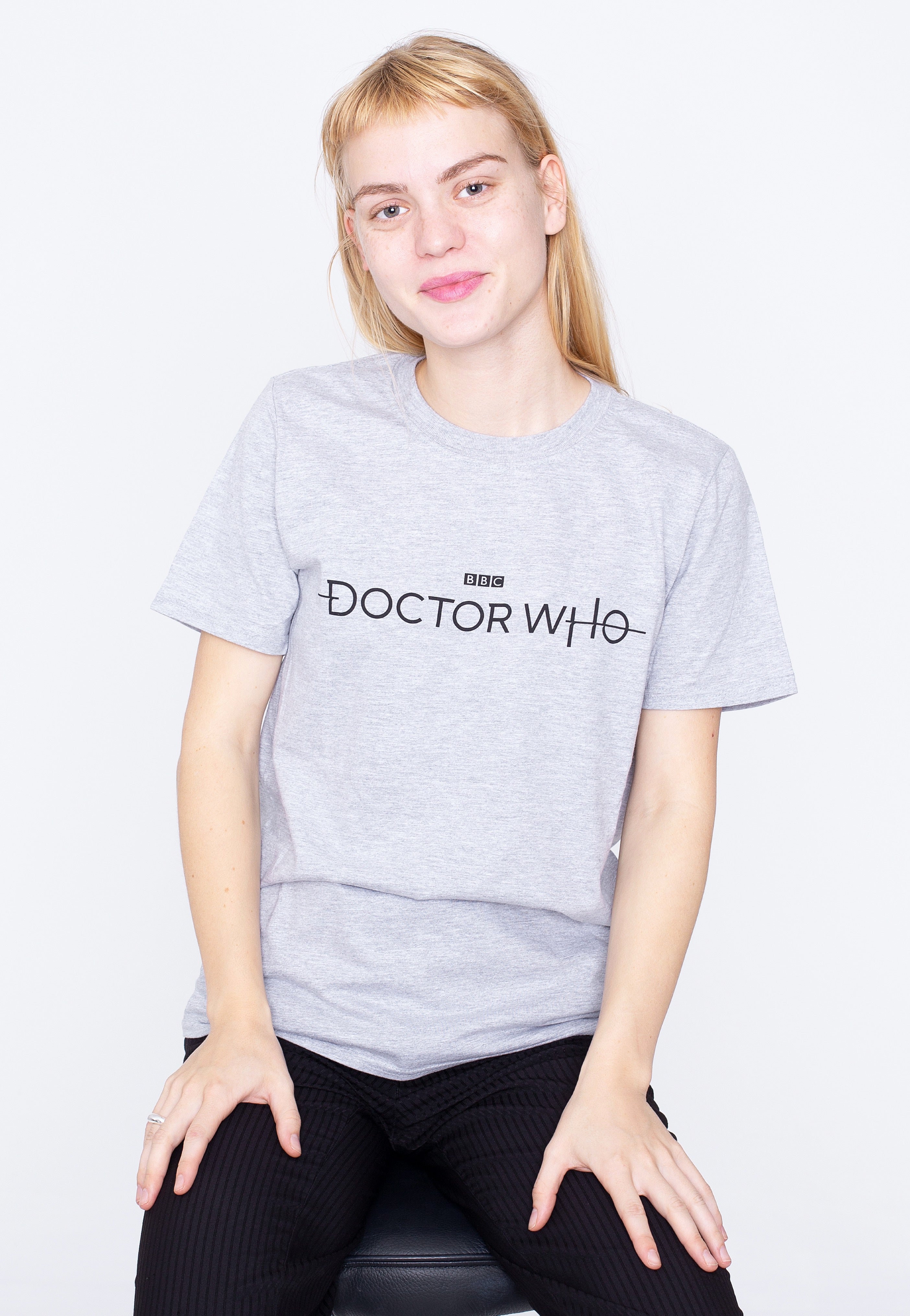 Doctor Who - Logo Grey - T-Shirt | Women-Image