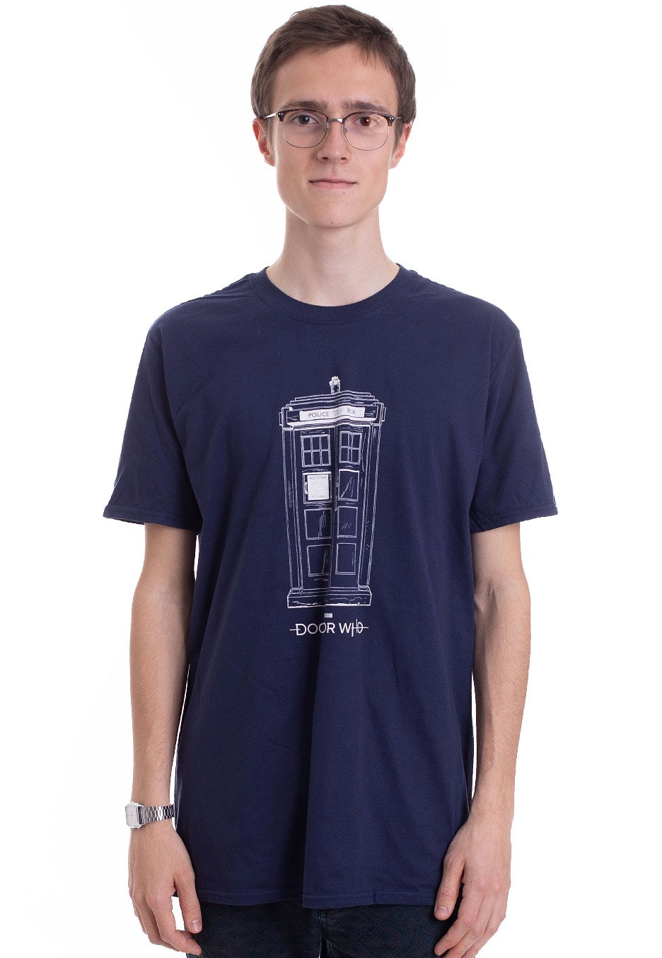Doctor Who - Tardis Navy - T-Shirt | Men-Image