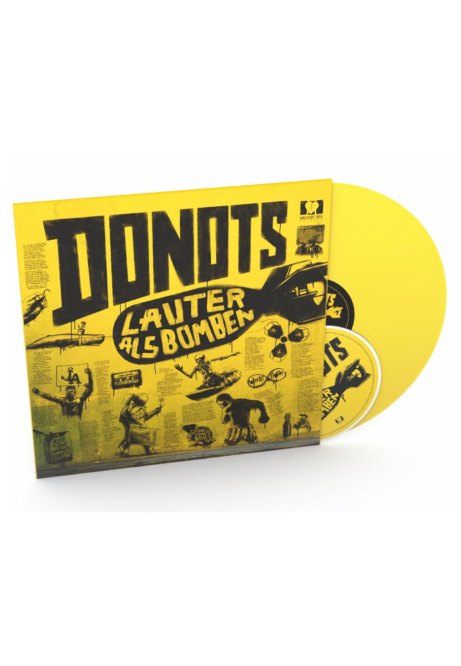 Donots - Lauter Als Bomben Yellow - Colored Vinyl + CD | Neutral-Image