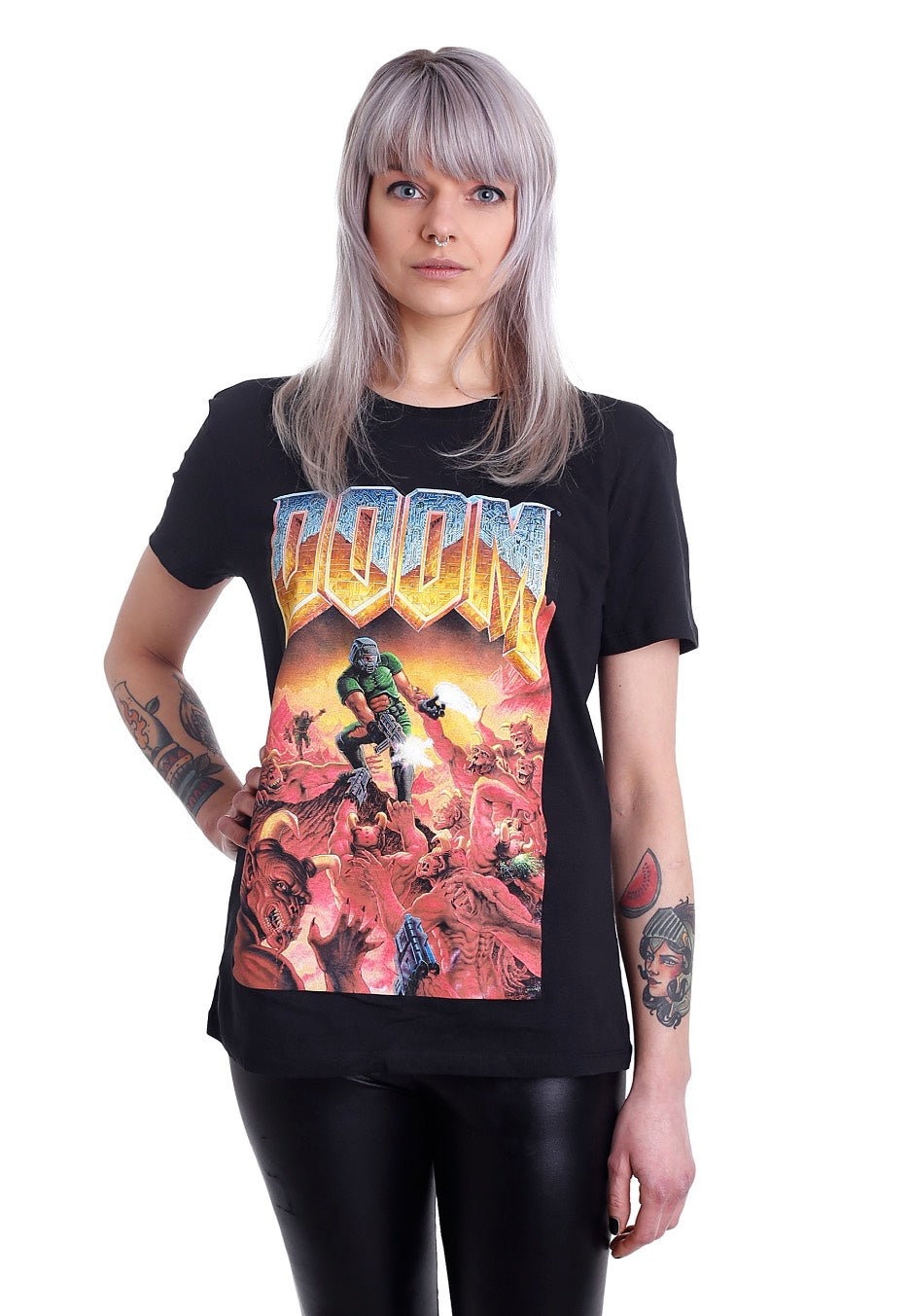 Doom - Classic Box Art - T-Shirt | Women-Image