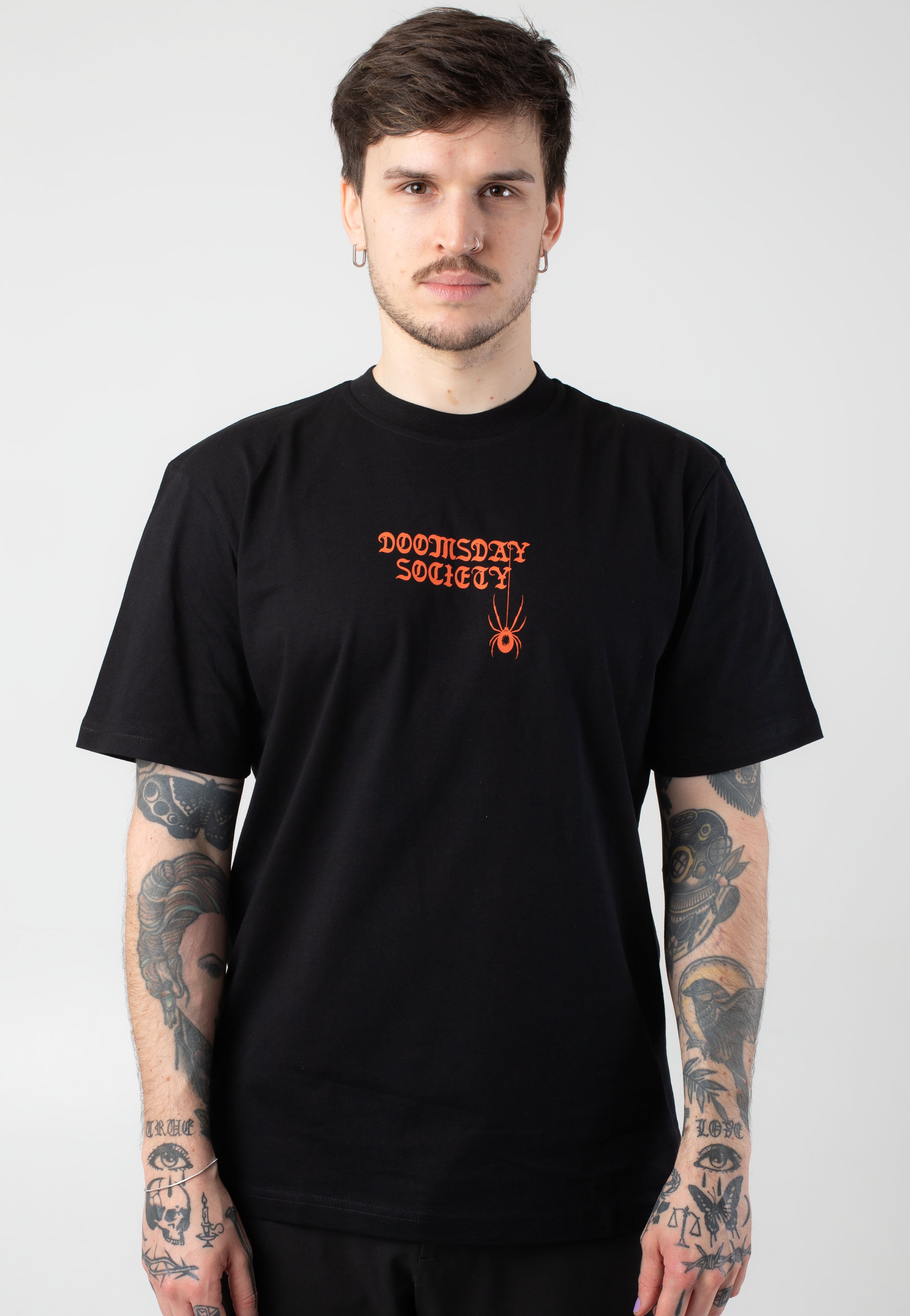 Doomsday Society - Rose Trap Black - T-Shirt | Men-Image