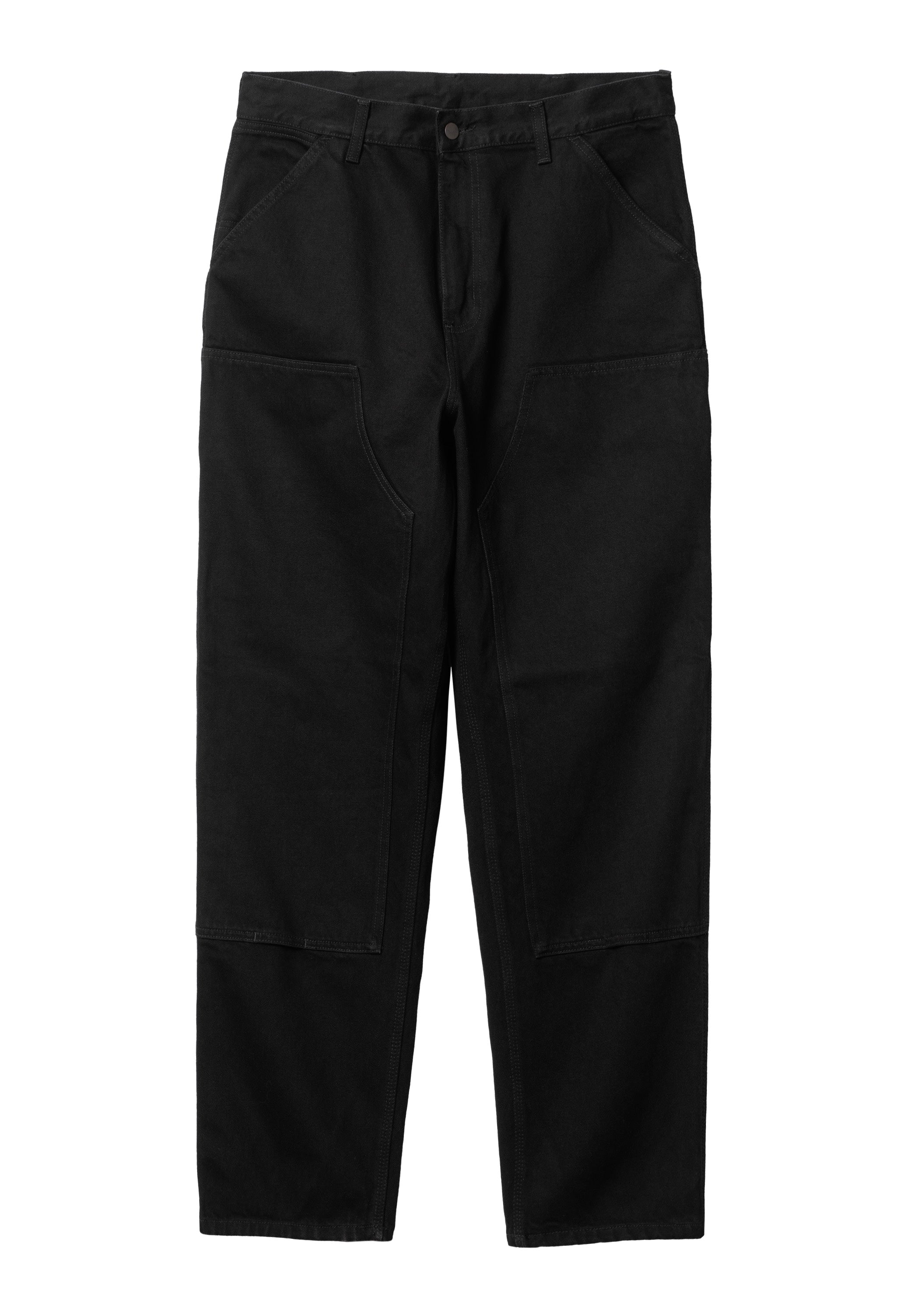 Carhartt WIP - Double Knee Rinsed Black - Jeans | Men-Image