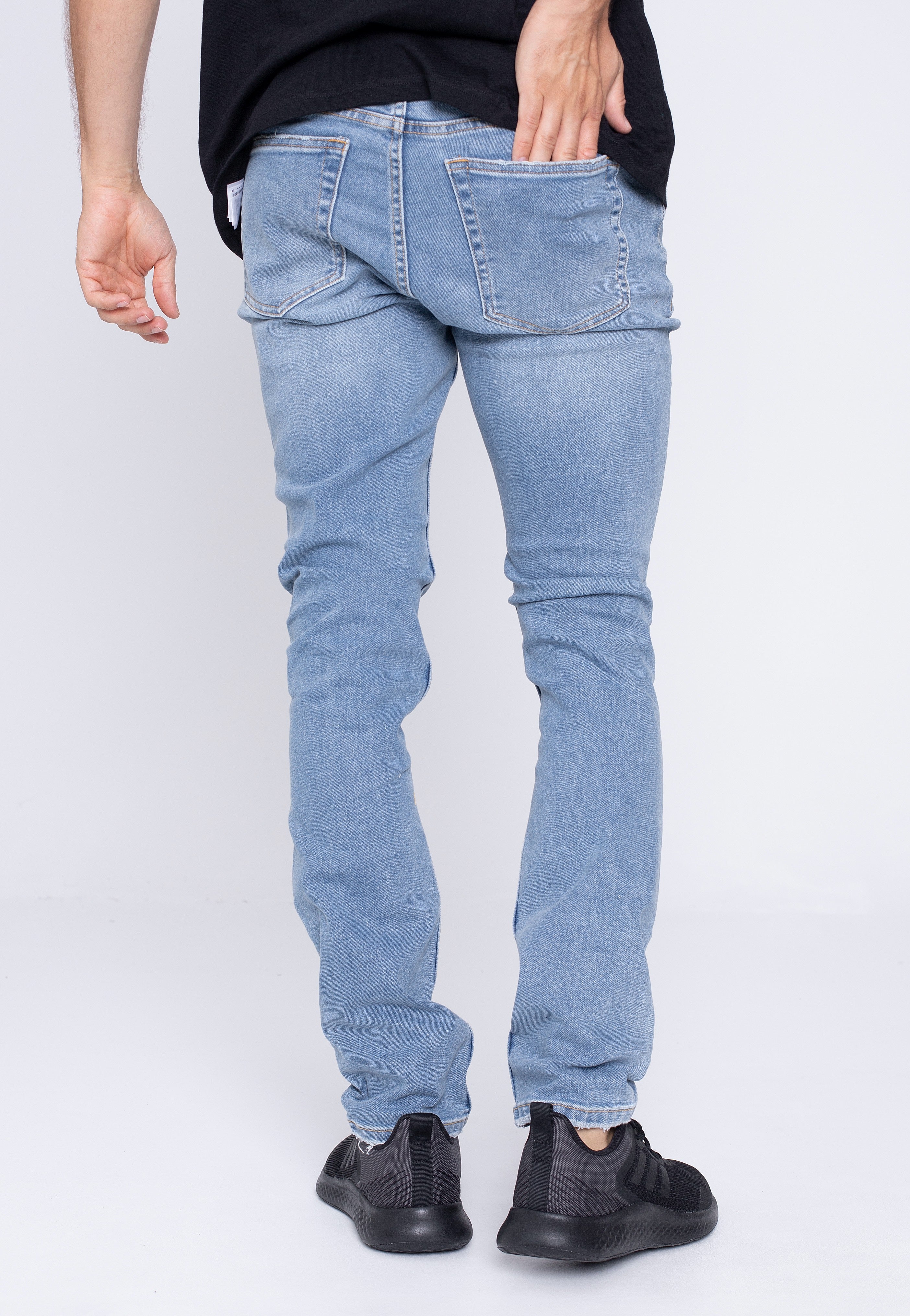 Dr. Denim - Chase 90's Light Blue Ripped - Jeans | Men-Image