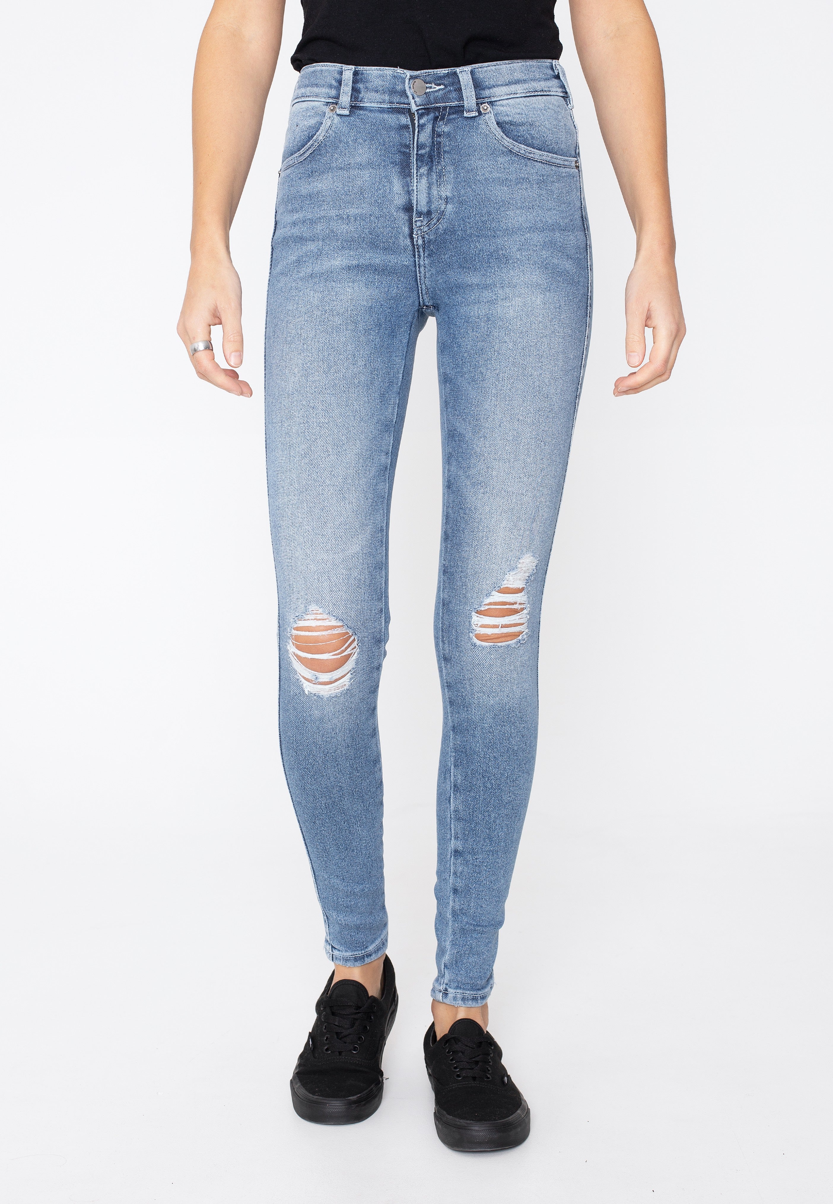 Dr. Denim - Lexy Breeze Mid Destroyed - Jeggings | Women-Image