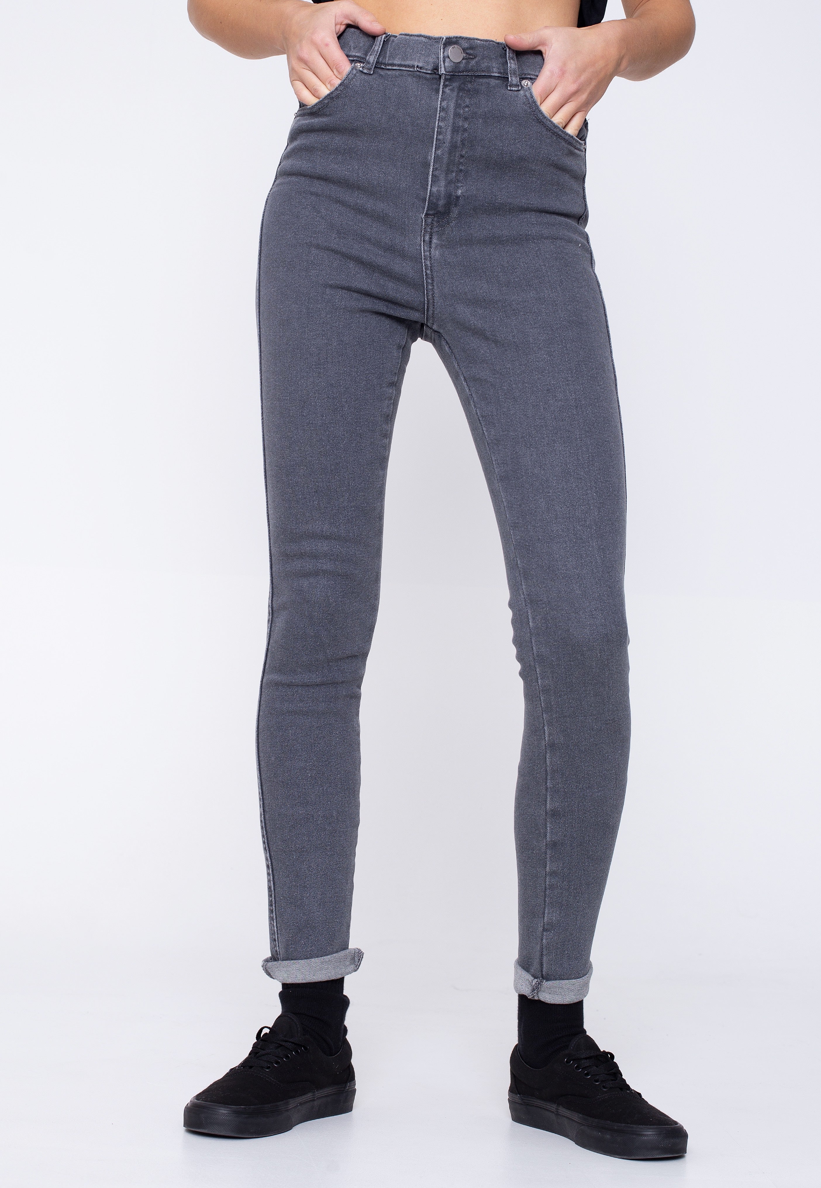 Dr. Denim - Moxy Moonstone Dark Grey - Jeggings | Women-Image