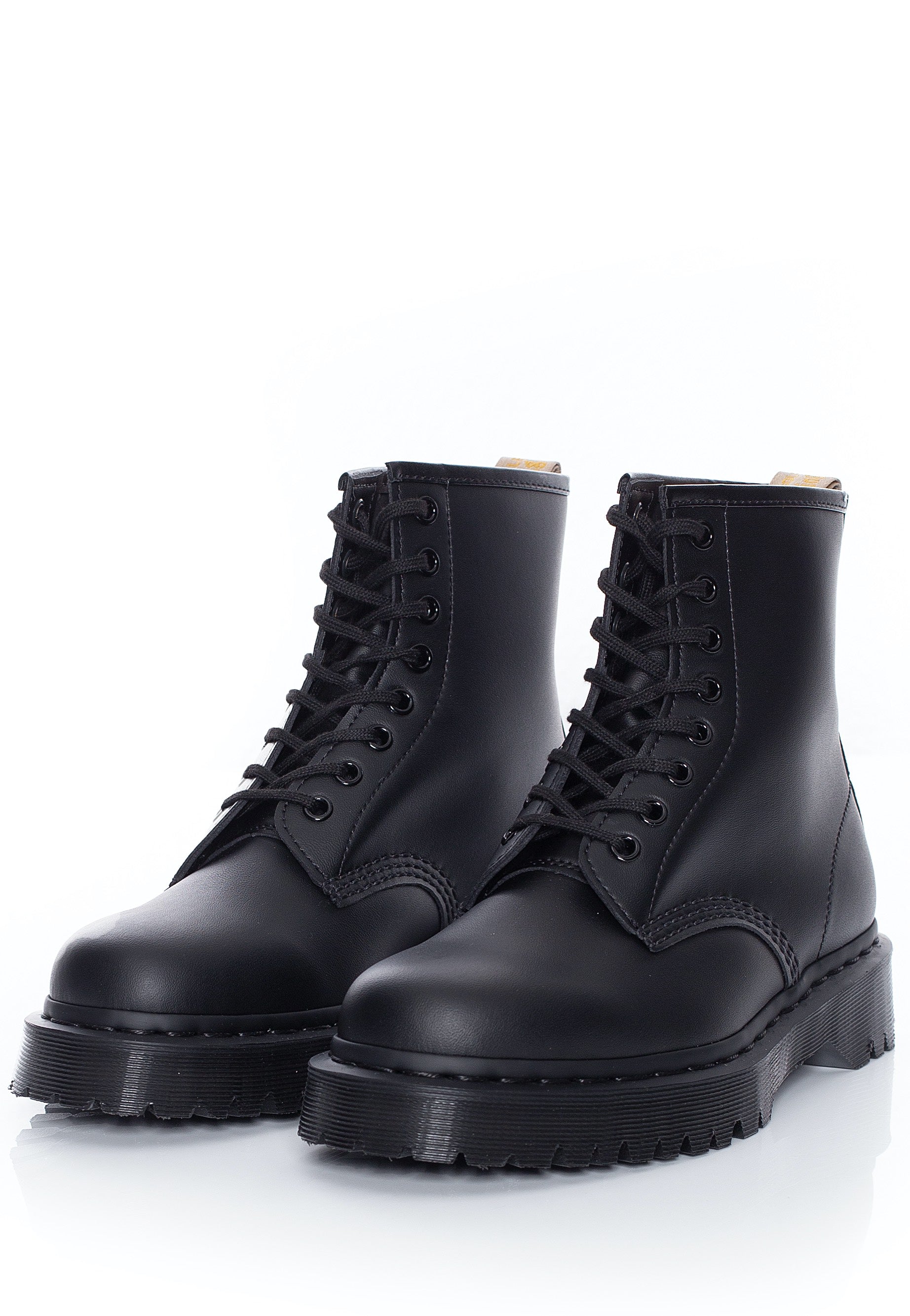 Dr. Martens - Vegan 1460 Bex Mono Black Felix Rub Off - Shoes | Men-Image