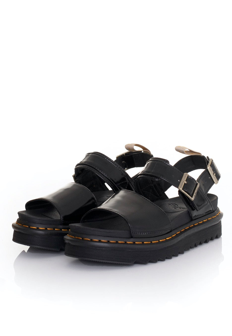 Dr. Martens - Vegan Voss Black Oxford - Girl Sandals | Women-Image