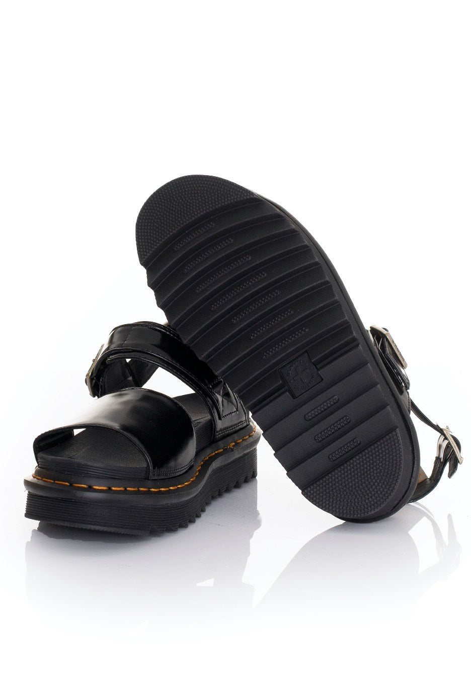 Dr. Martens - Vegan Voss Black Oxford - Girl Sandals | Women-Image