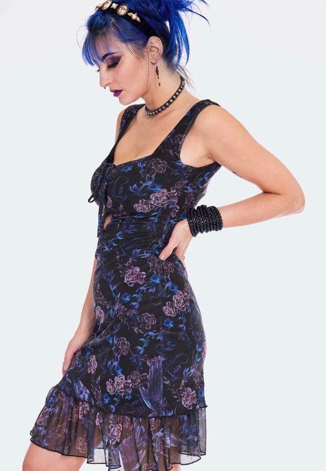 Jawbreaker - Night Crow Printed - Dress | Women-Image