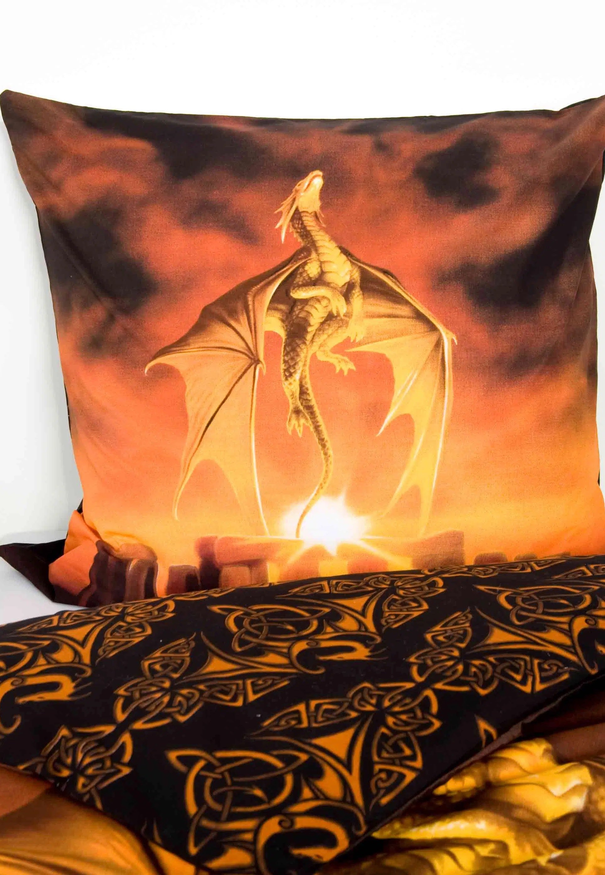 Anne Stokes - Dragon - Bedding | Neutral-Image