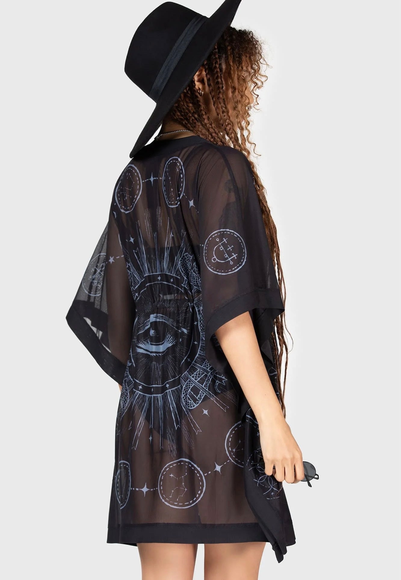 Killstar - Draconia Black - Kimono | Women-Image