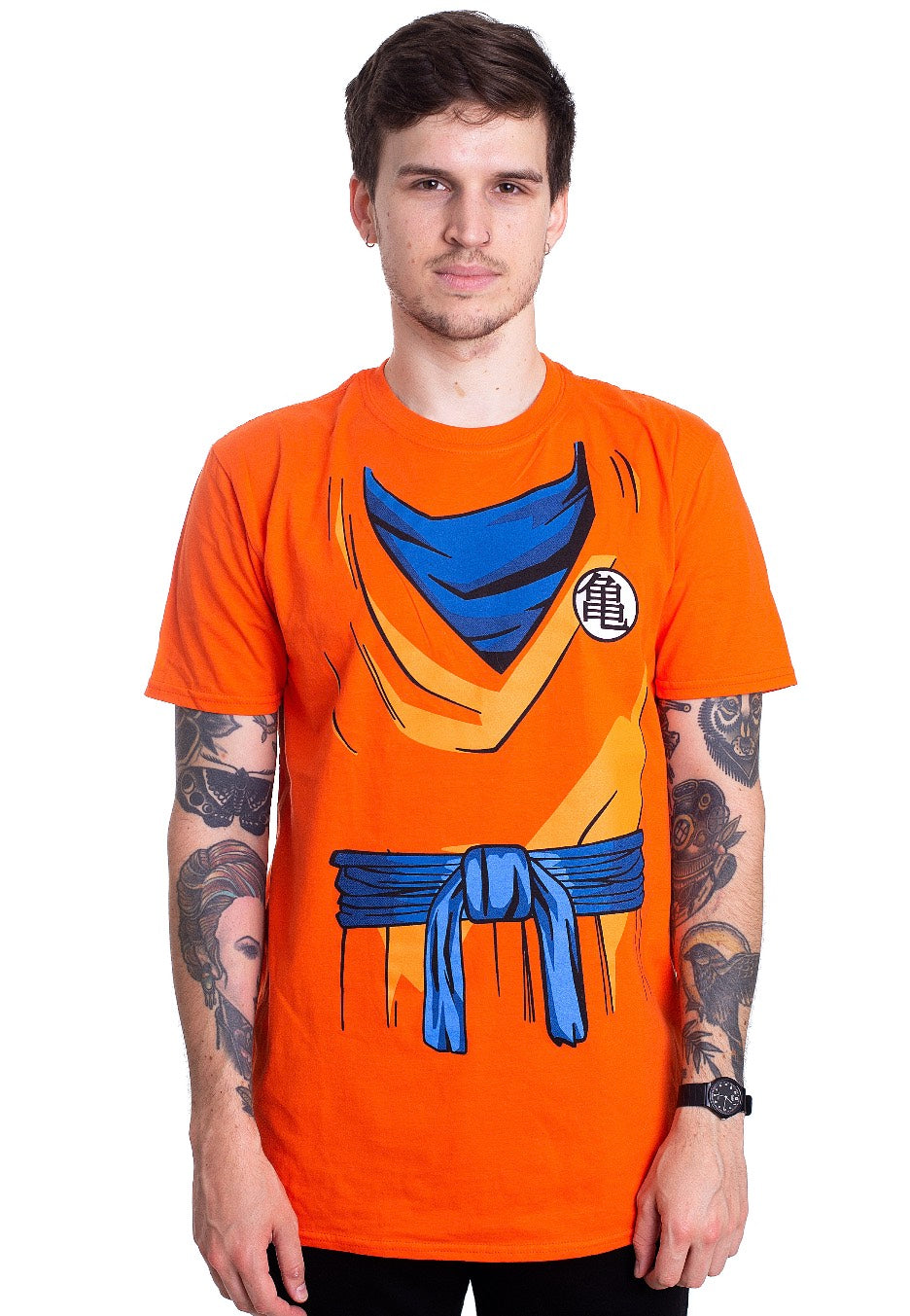 Dragon Ball Z - Goku Costume Orange - T-Shirt | Men-Image