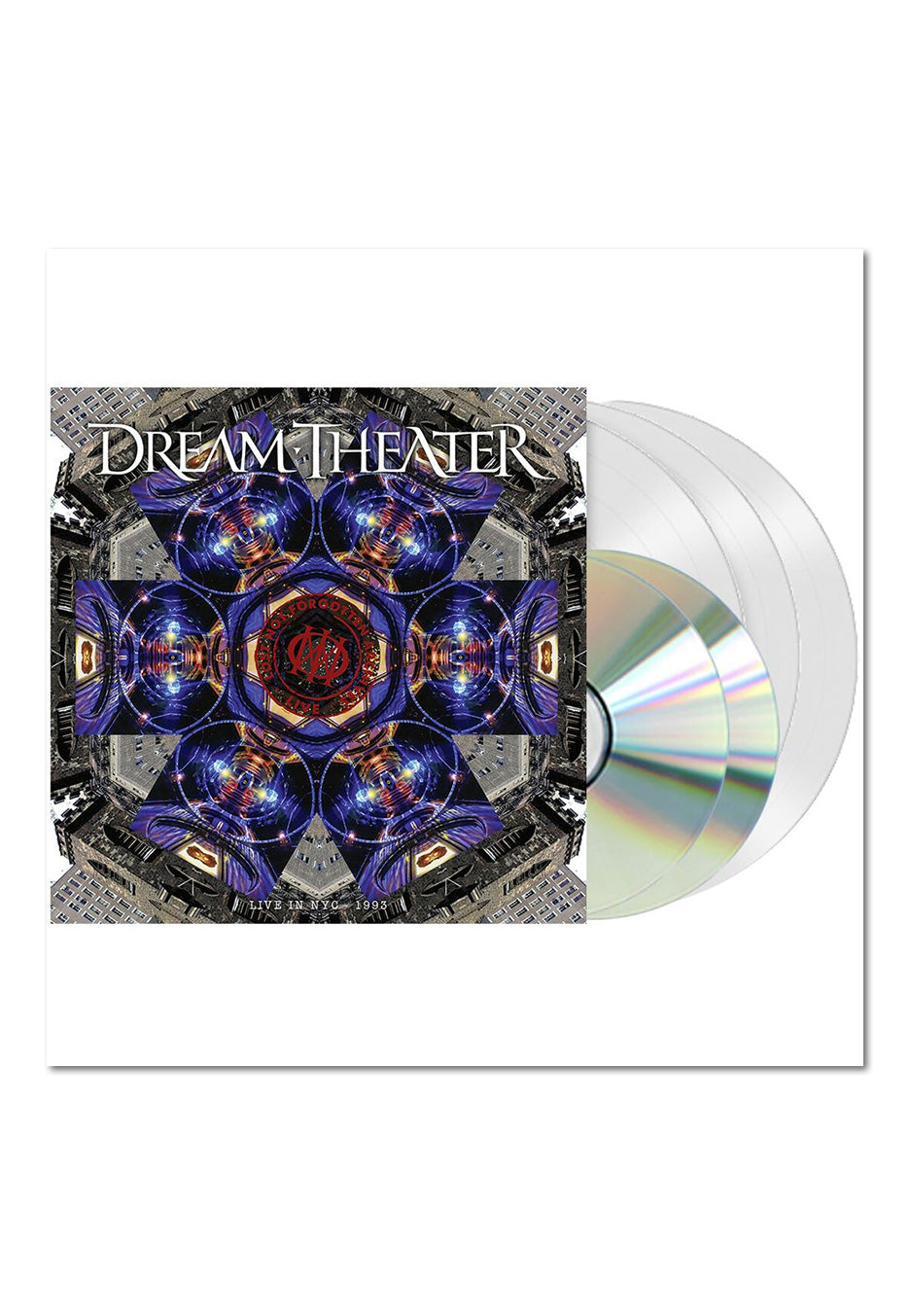 Dream Theater - Lost But Not Forgotten Archive: Live In Nyc 1993 White - Colored 3 Vinyl + 2 CD | Neutral-Image