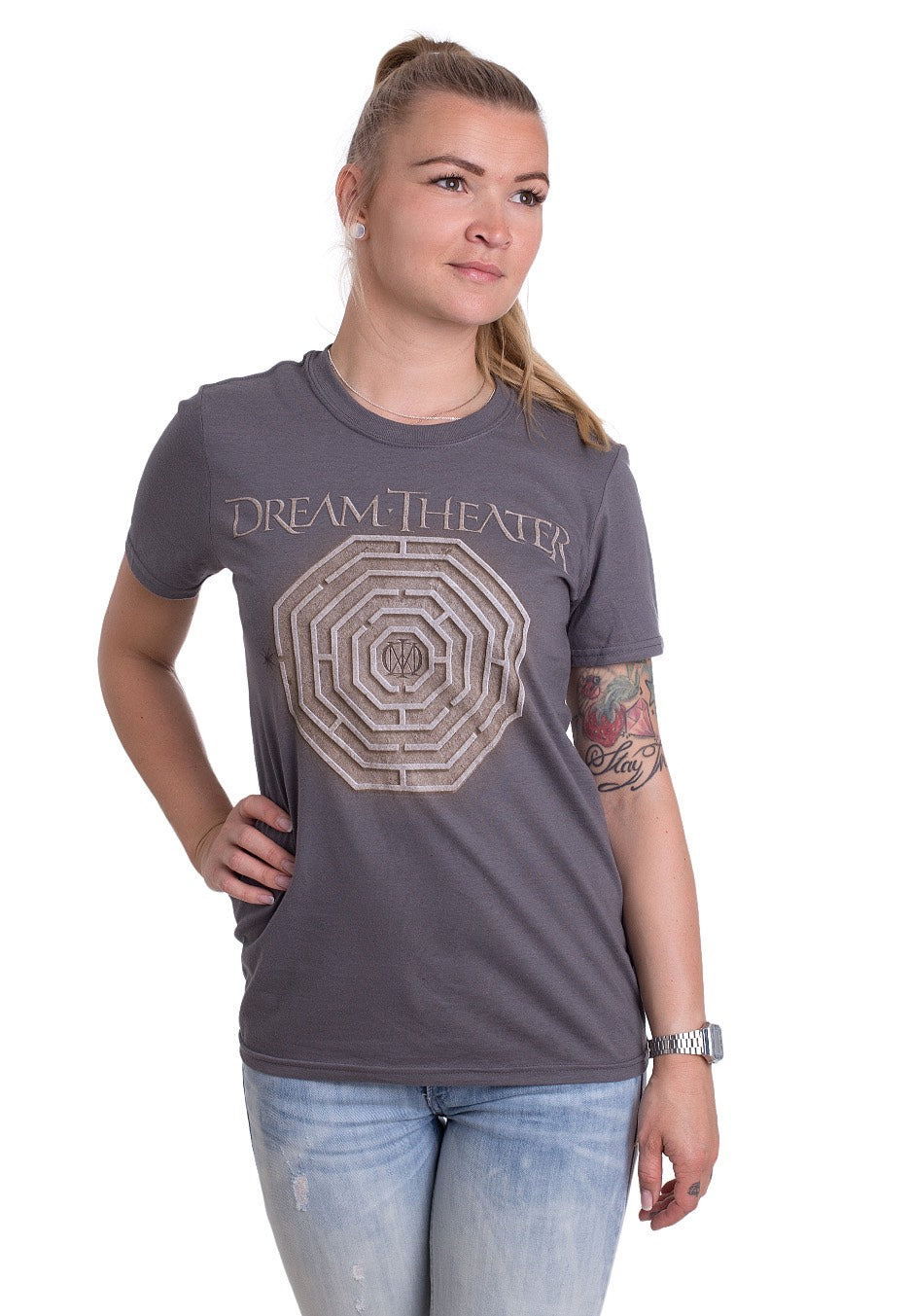 Dream Theater - Maze Charcoal - T-Shirt | Women-Image