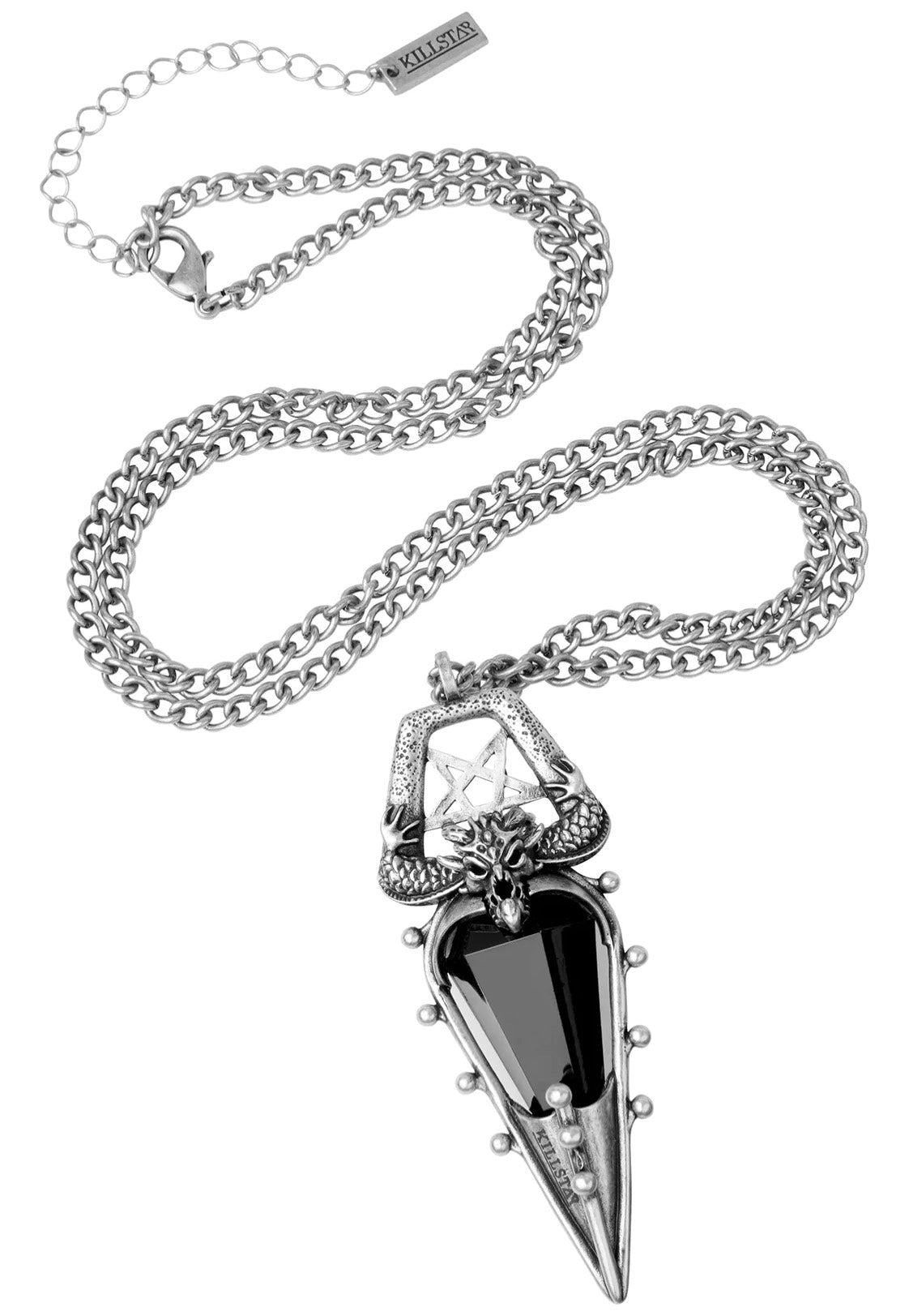 Killstar - Drogonight Silver - Necklace | Neutral-Image