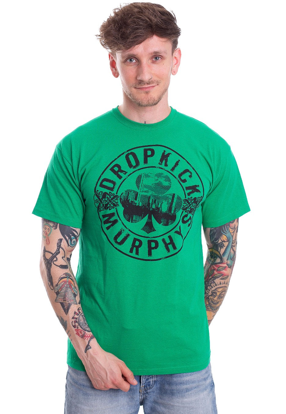 Dropkick Murphys - Boot Kelly Green - T-Shirt | Men-Image