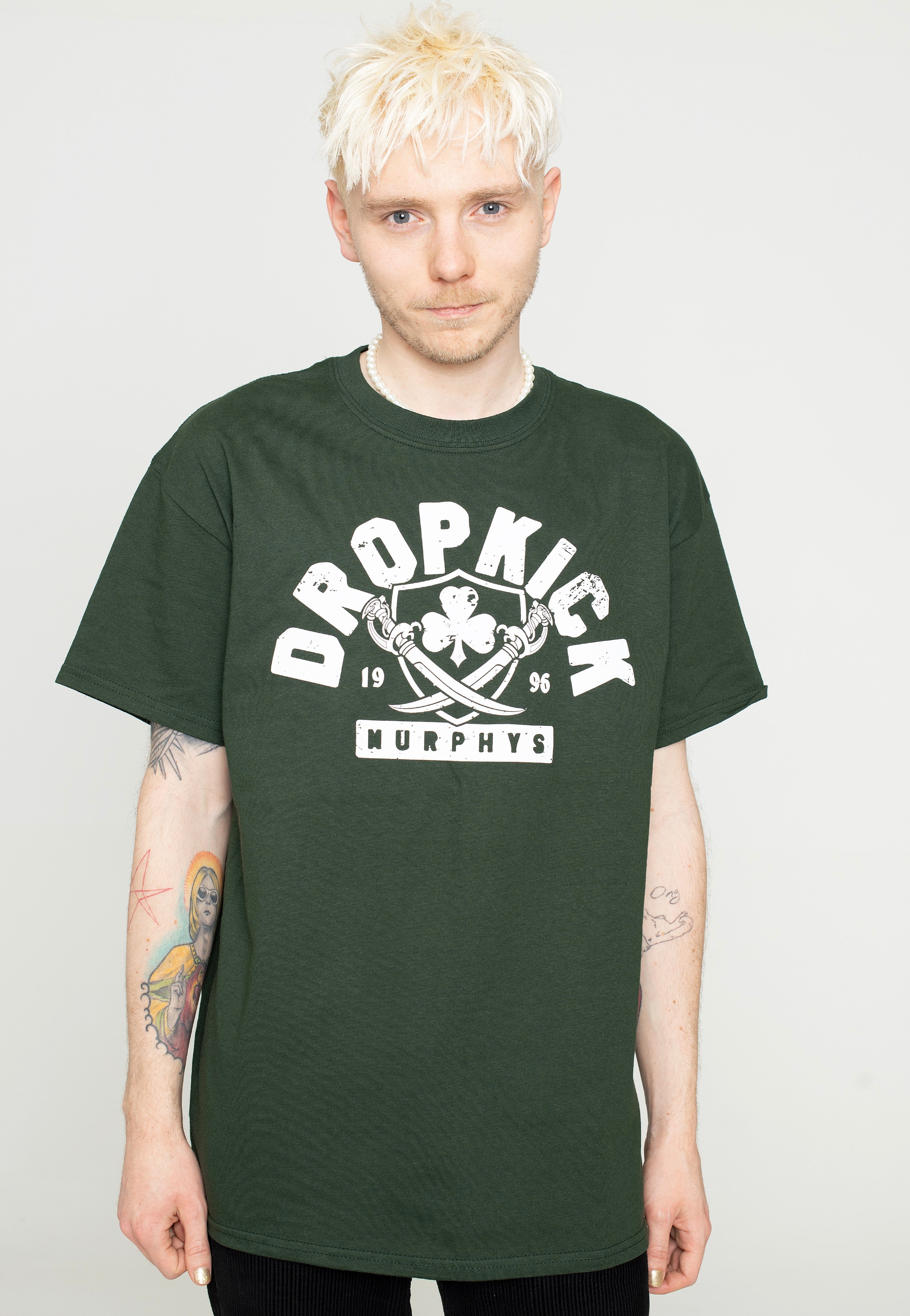 Dropkick Murphys - Bruin Badge Green - T-Shirt | Men-Image