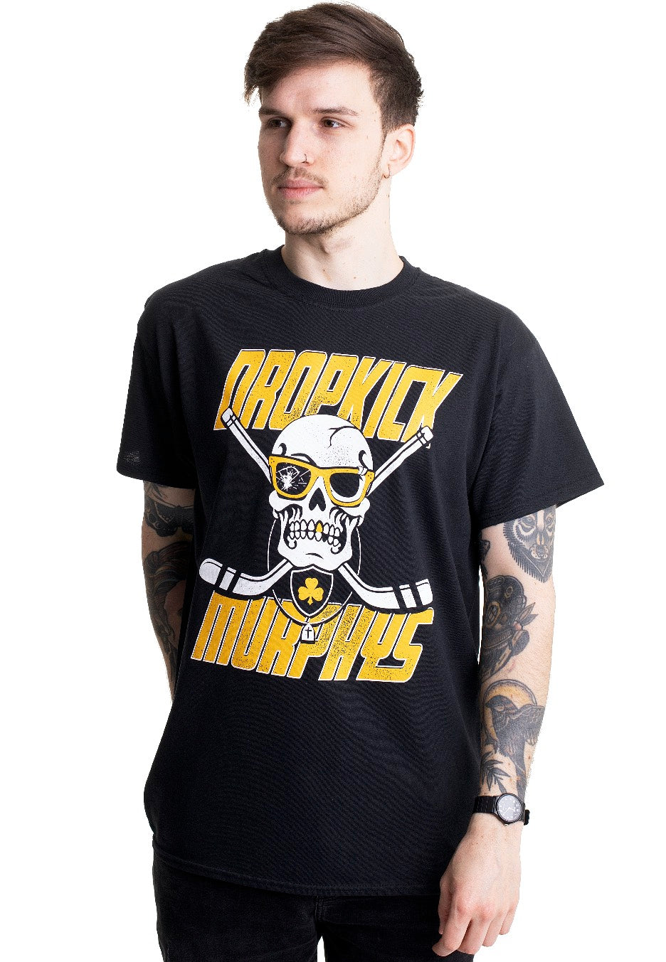 Dropkick Murphys - Slapshot Grunge Black - T-Shirt | Men-Image