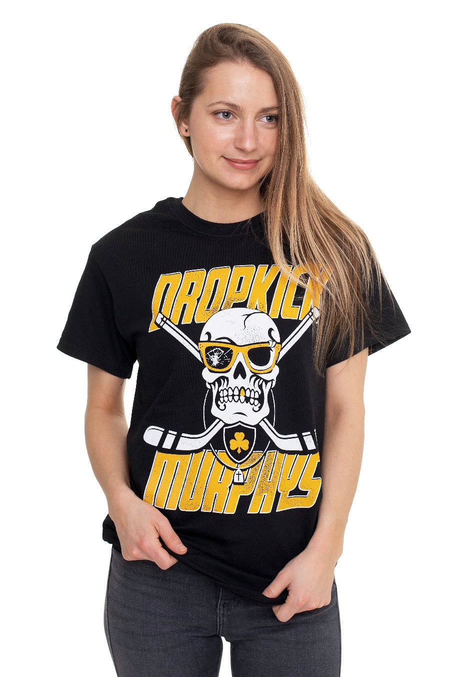 Dropkick Murphys - Slapshot Grunge Black - T-Shirt | Women-Image