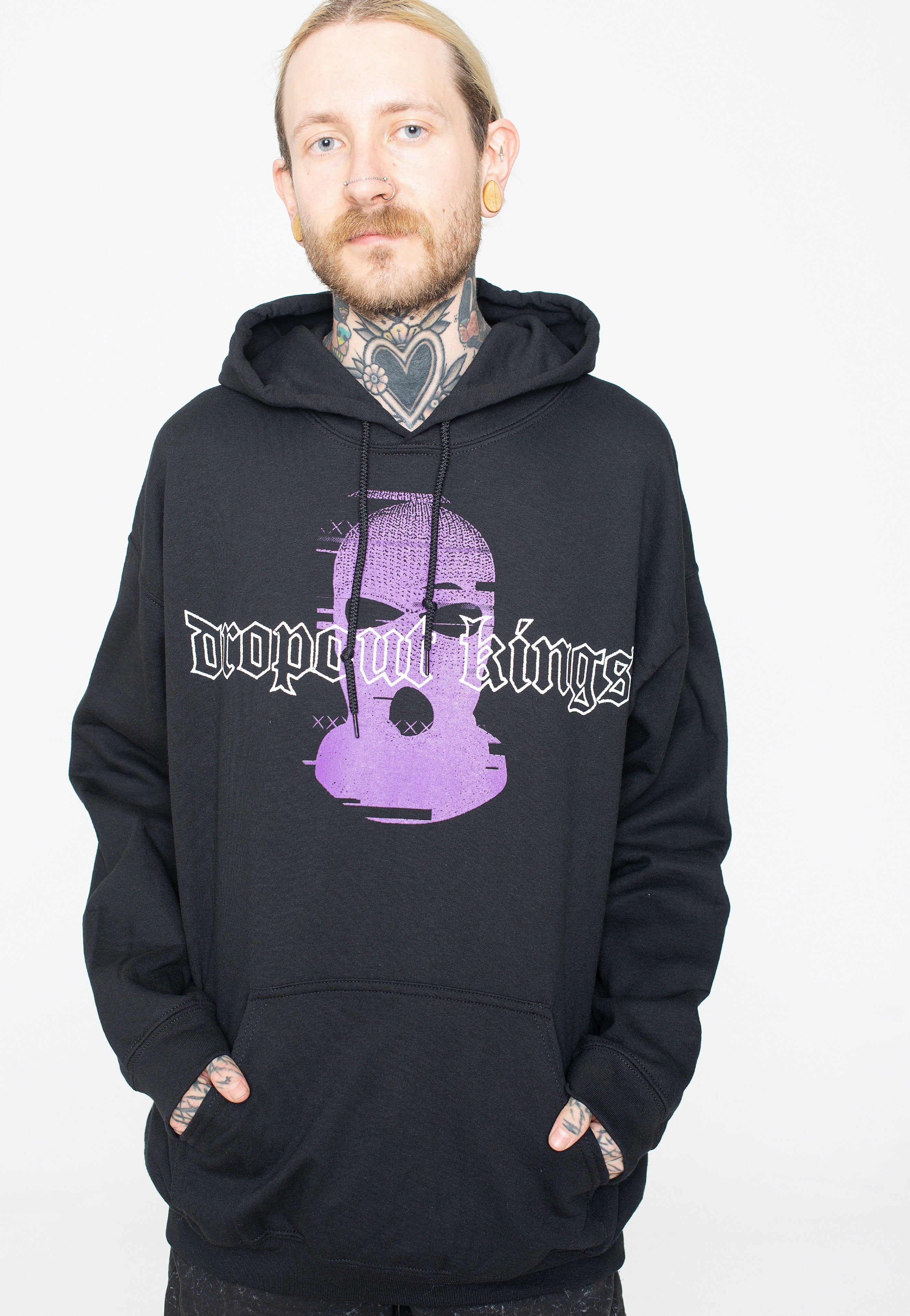 Dropout Kings - Glitch Mask - Hoodie | Men-Image