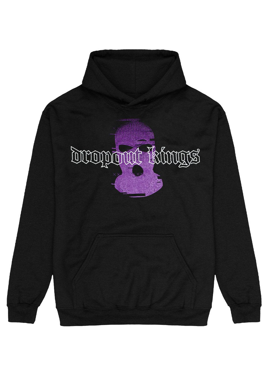 Dropout Kings - Glitch Mask - Hoodie | Neutral-Image