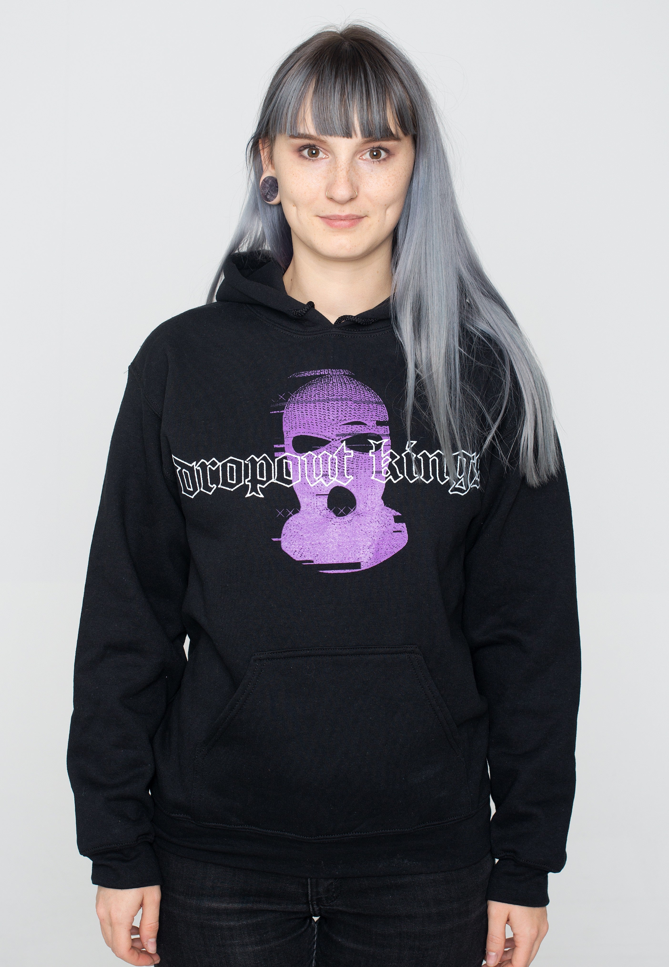 Dropout Kings - Glitch Mask - Hoodie | Women-Image