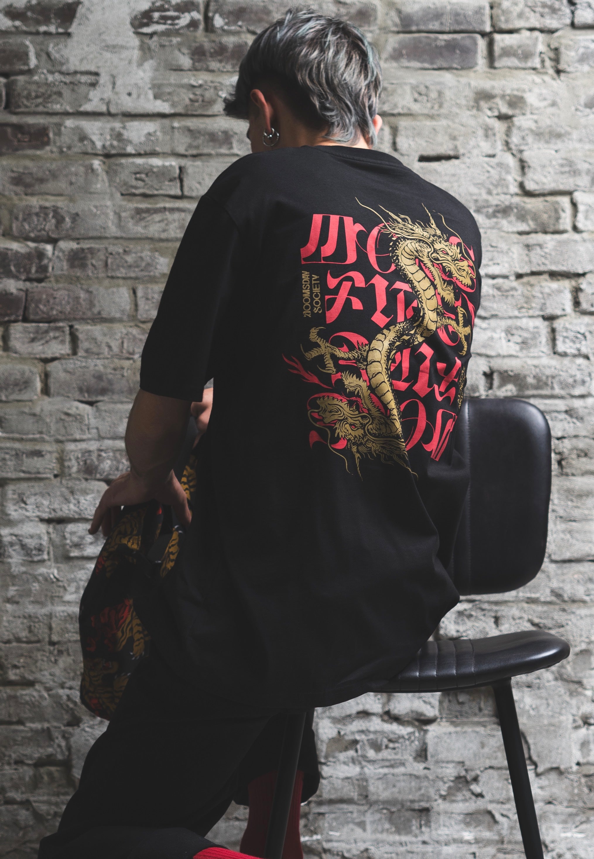 Doomsday Society - More Fire Black - T-Shirt | Men-Image